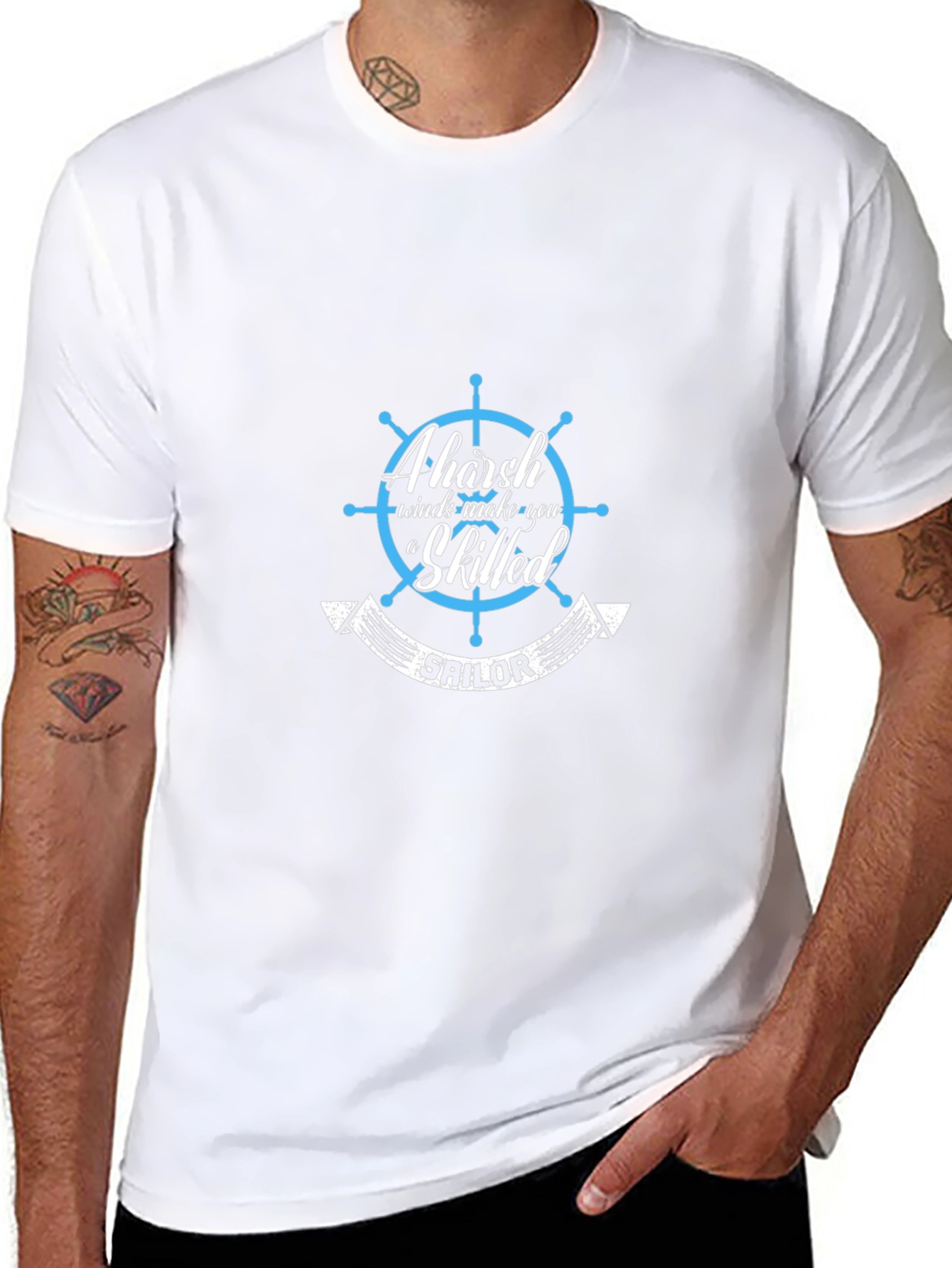Ahoy Sailor! Personalized Graphic T-Shirt