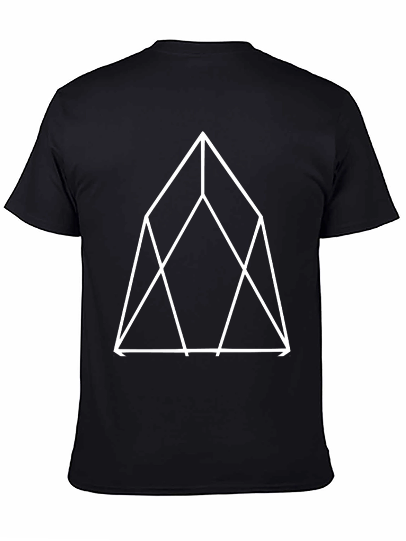 Geometric Graphic Tee - Modern Minimalist Design