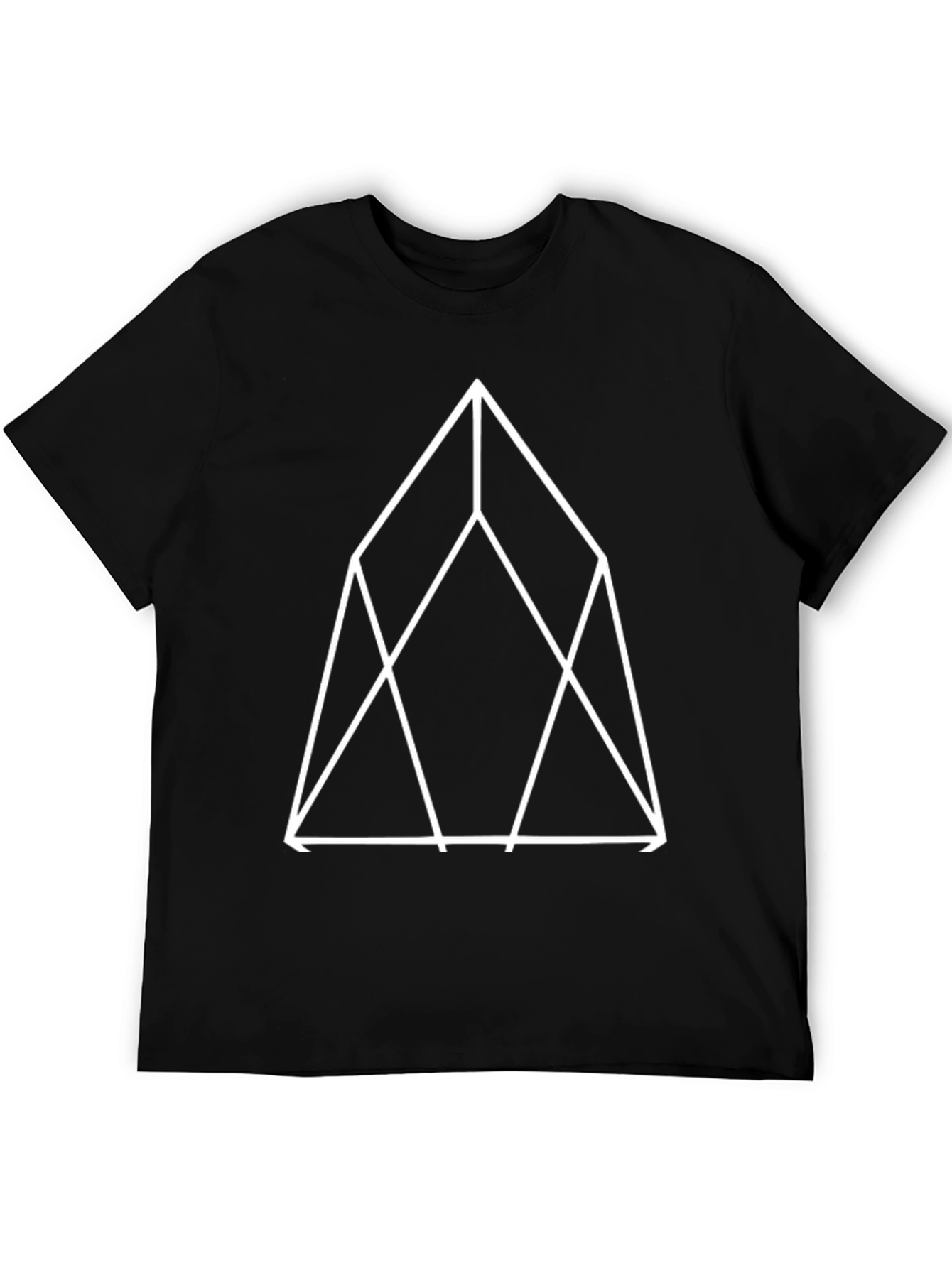 Geometric Graphic Tee - Modern Minimalist Design