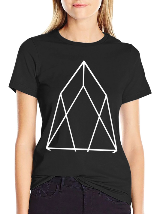 Geometric Graphic Tee - Modern Minimalist Design