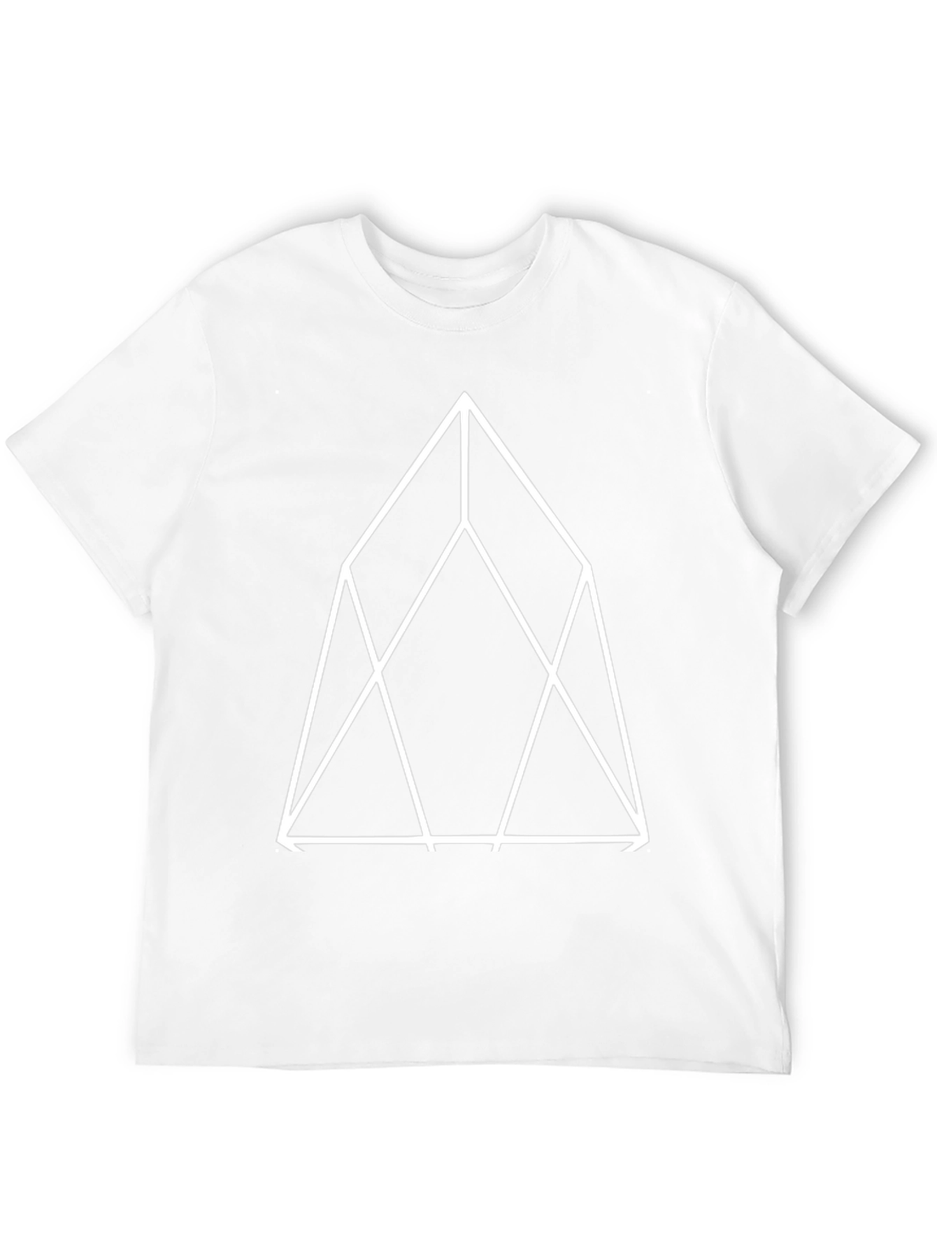 Geometric Graphic Tee - Modern Minimalist Design