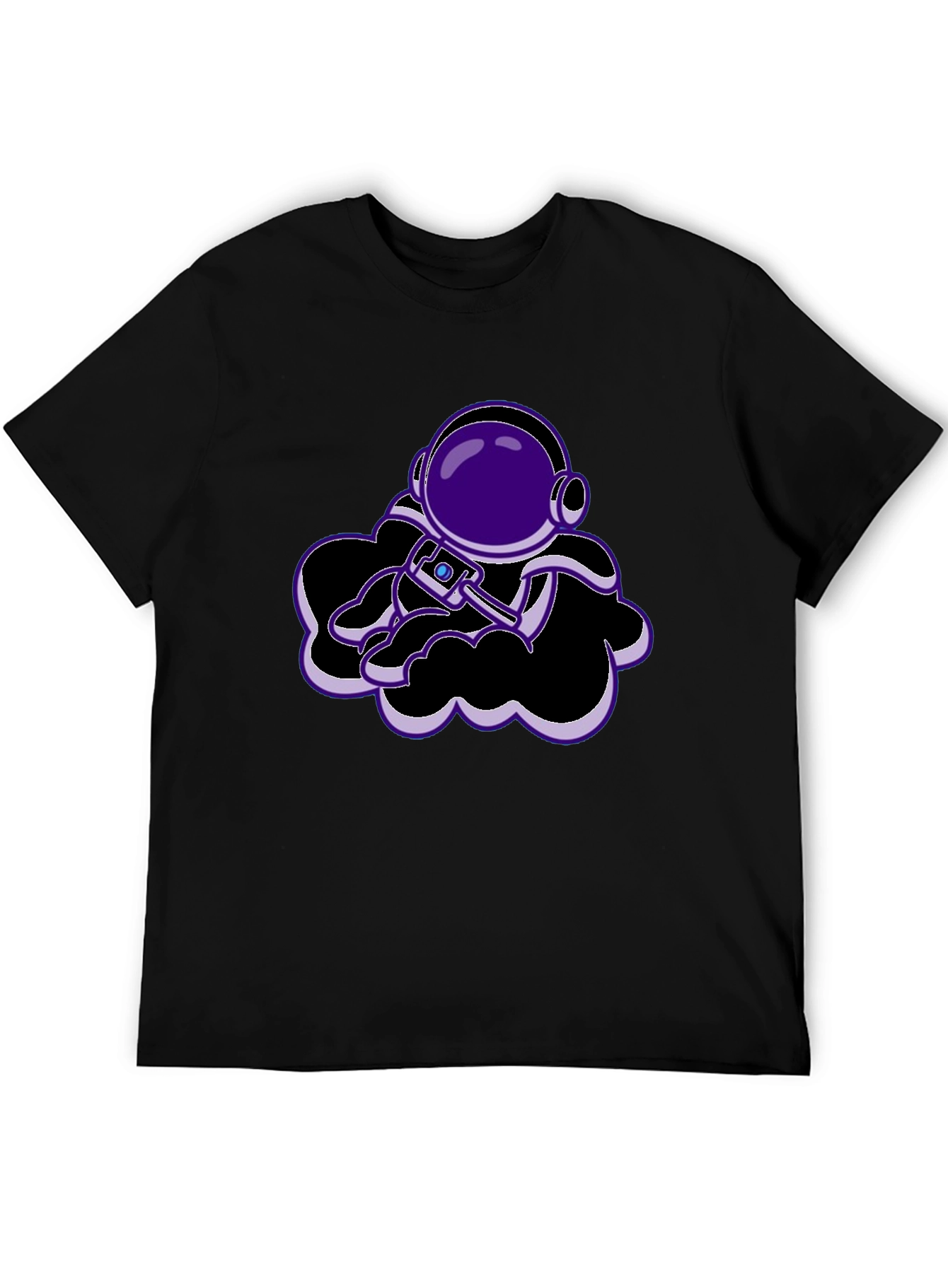 Astronaut in Clouds Graphic T-Shirt - Stylish Casual Wear