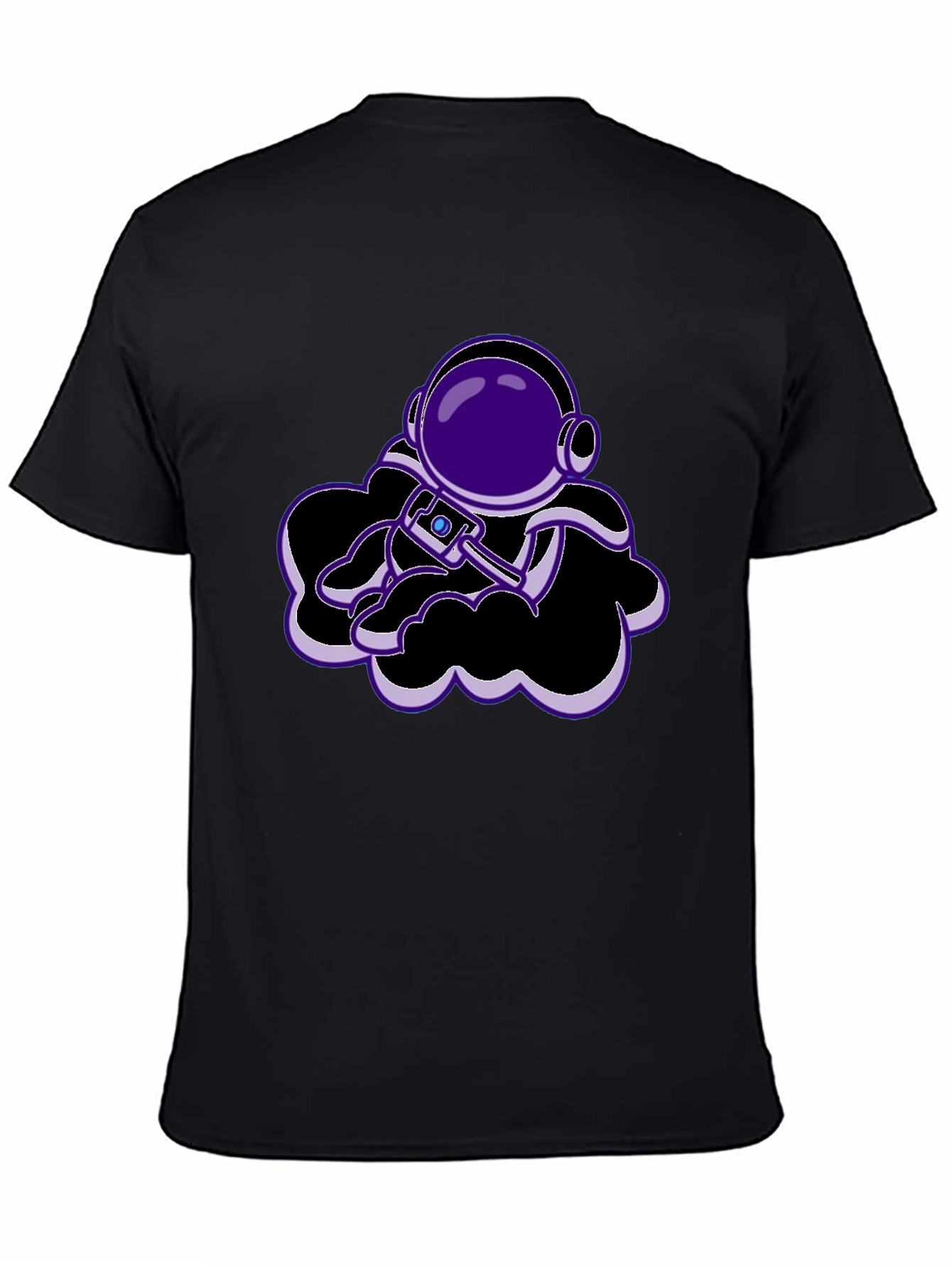 Astronaut in Clouds Graphic T-Shirt - Stylish Casual Wear