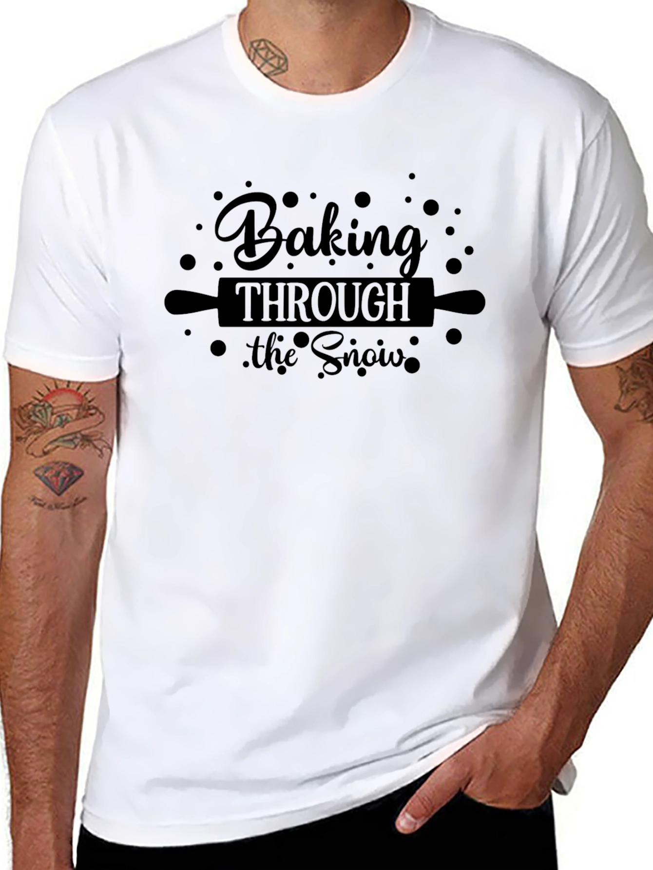 Baking Through the Snow Graphic T-Shirt