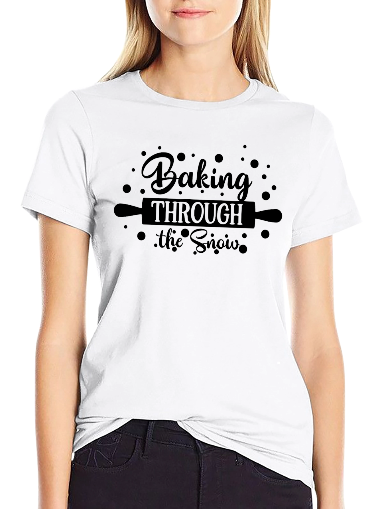 Baking Through the Snow Graphic T-Shirt