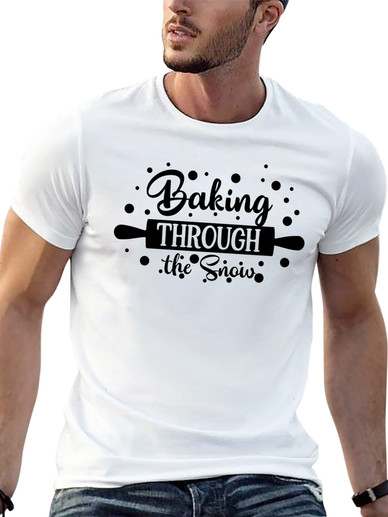 Baking Through the Snow Graphic T-Shirt