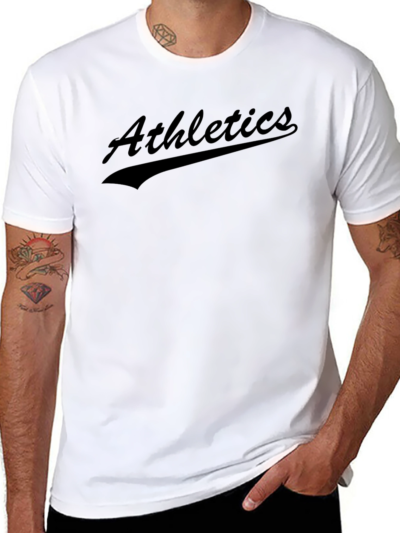 Athletics Graphic Tee - Stylish Sportswear