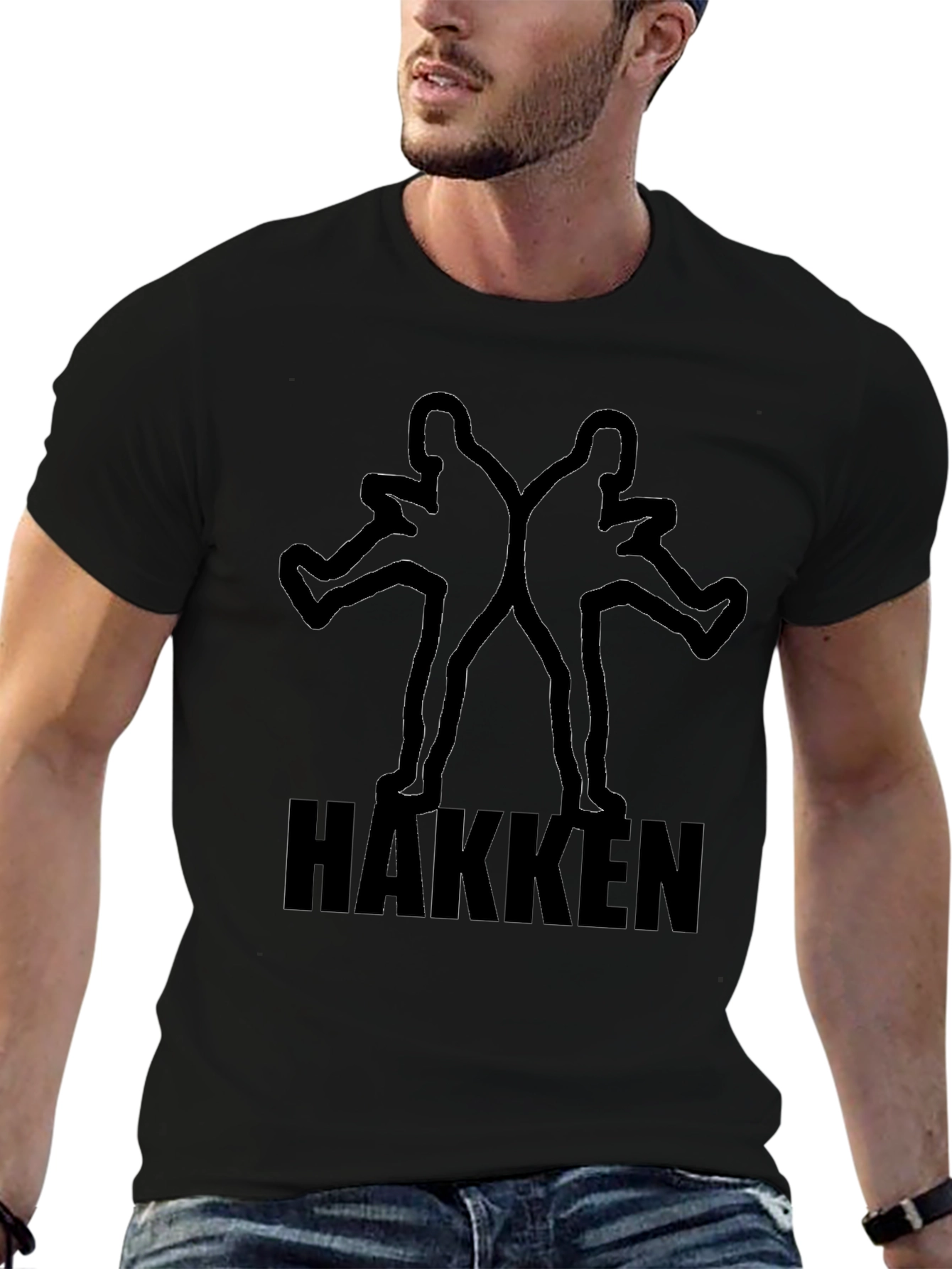 Hakken Dance Graphic T-Shirt - Black