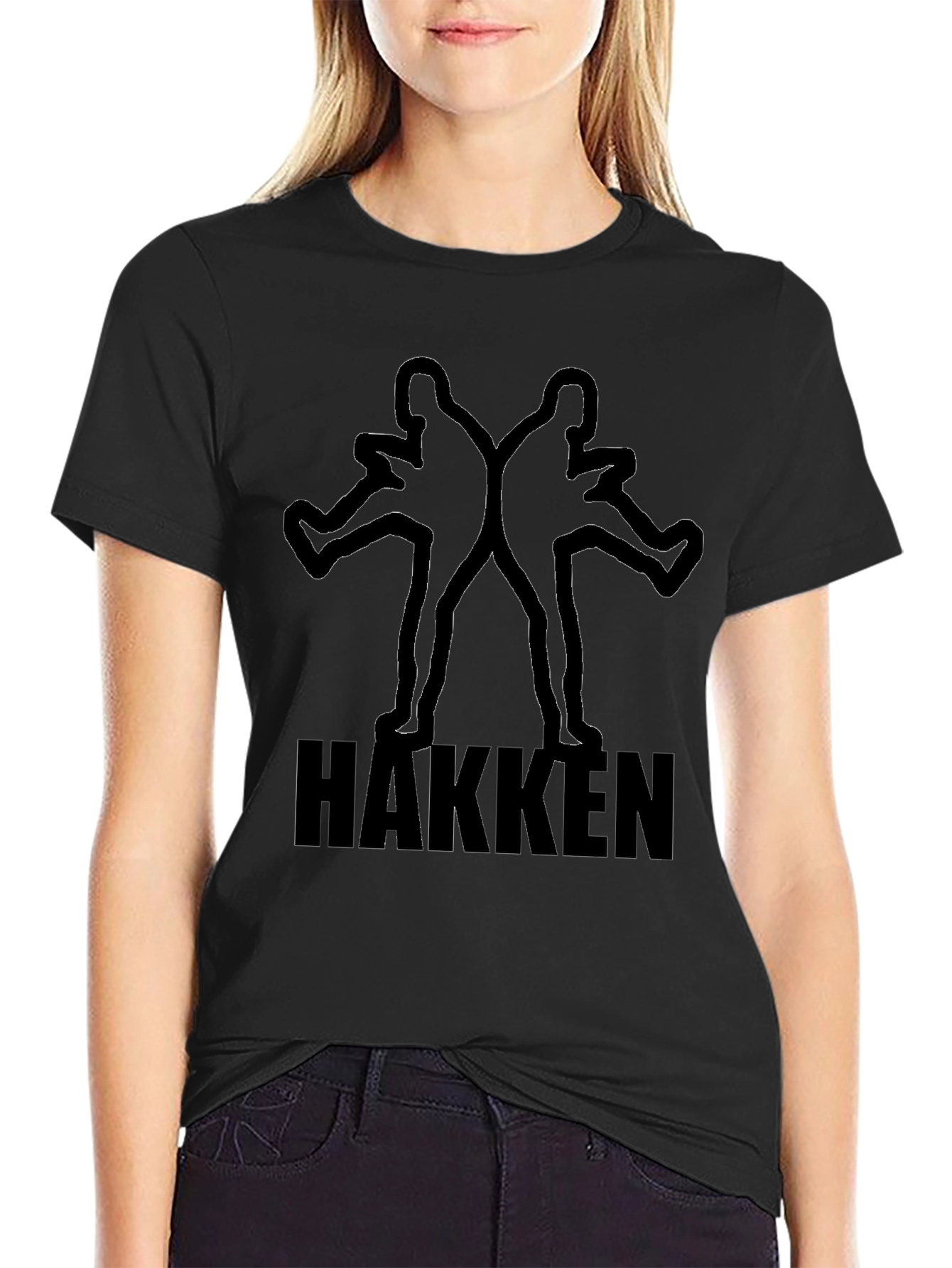 Hakken Dance Graphic T-Shirt - Black