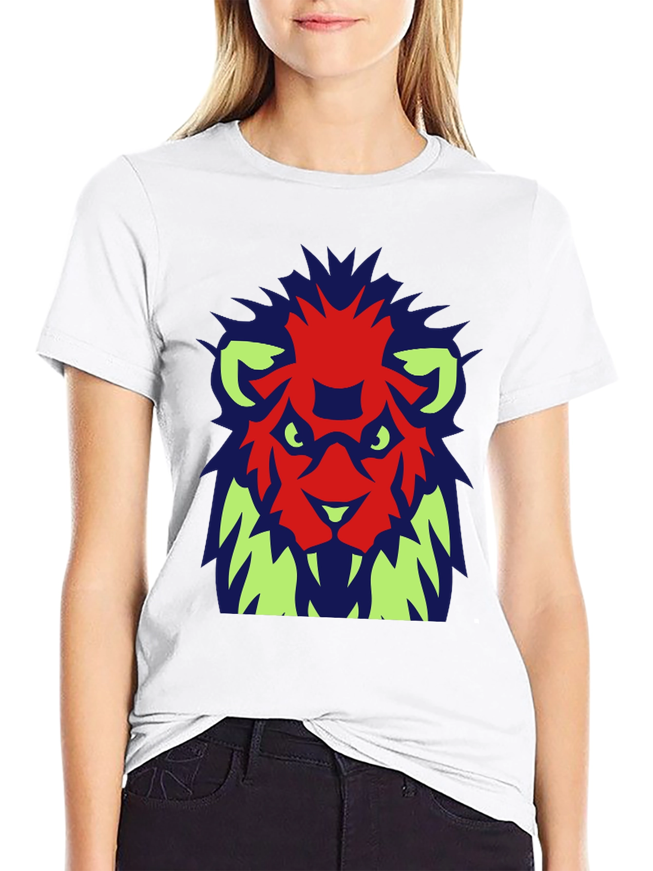Graphic Lion T-Shirt - Modern Urban Style