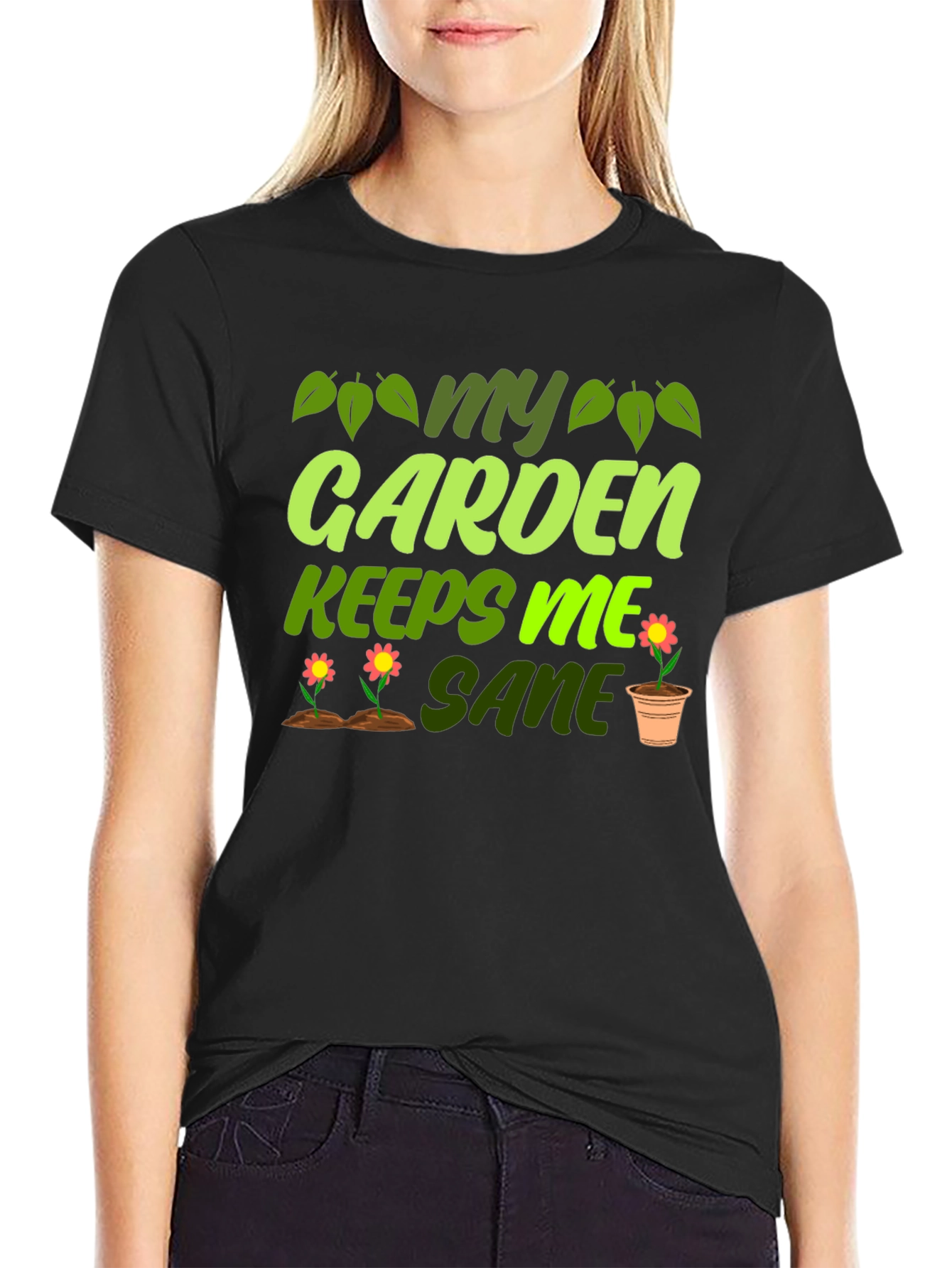 Gardening T-Shirt - My Garden Keeps Me Sane