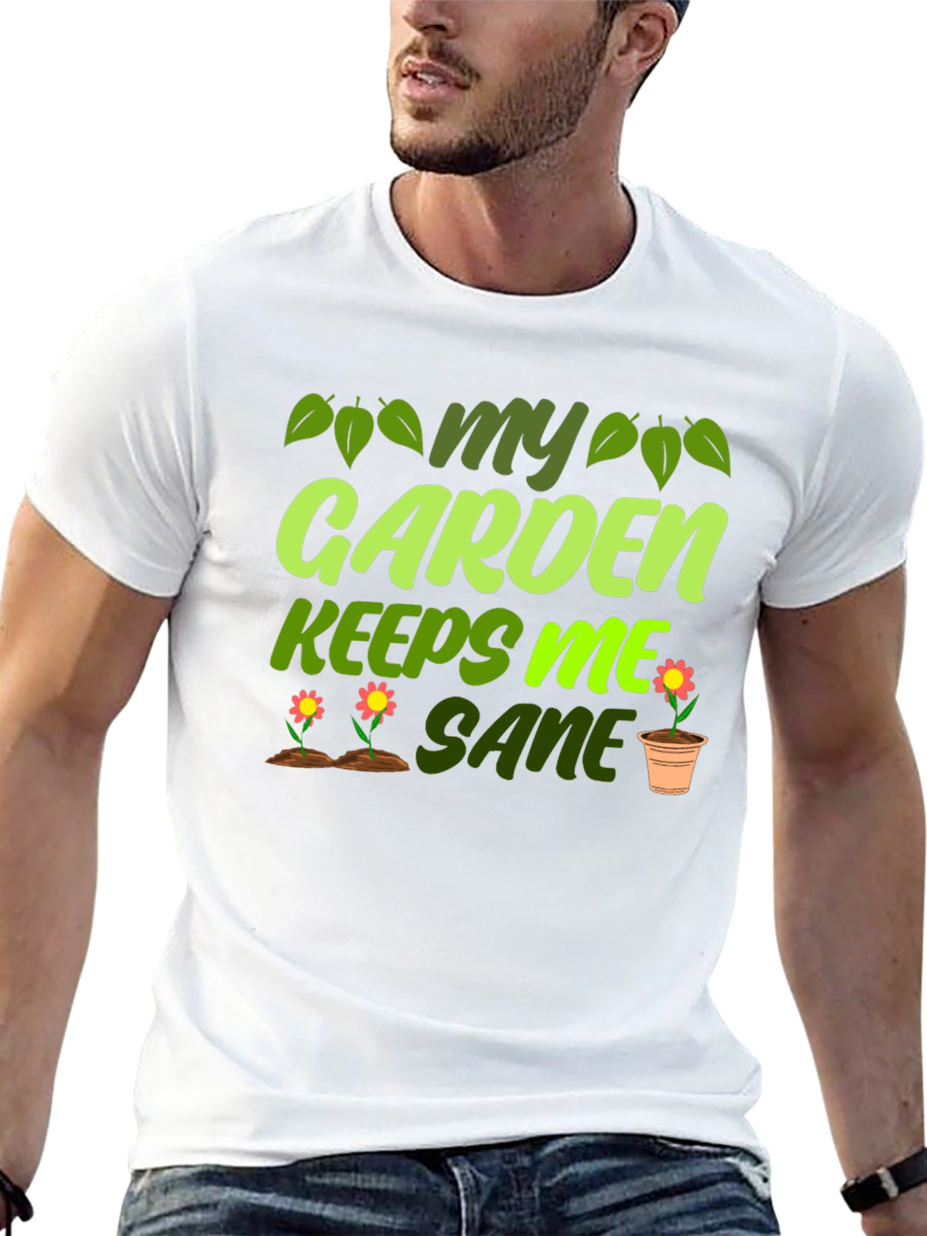 Gardening T-Shirt - My Garden Keeps Me Sane