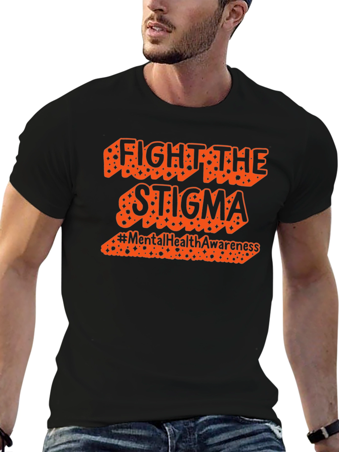 Fight the Stigma Mental Health Awareness T-Shirt