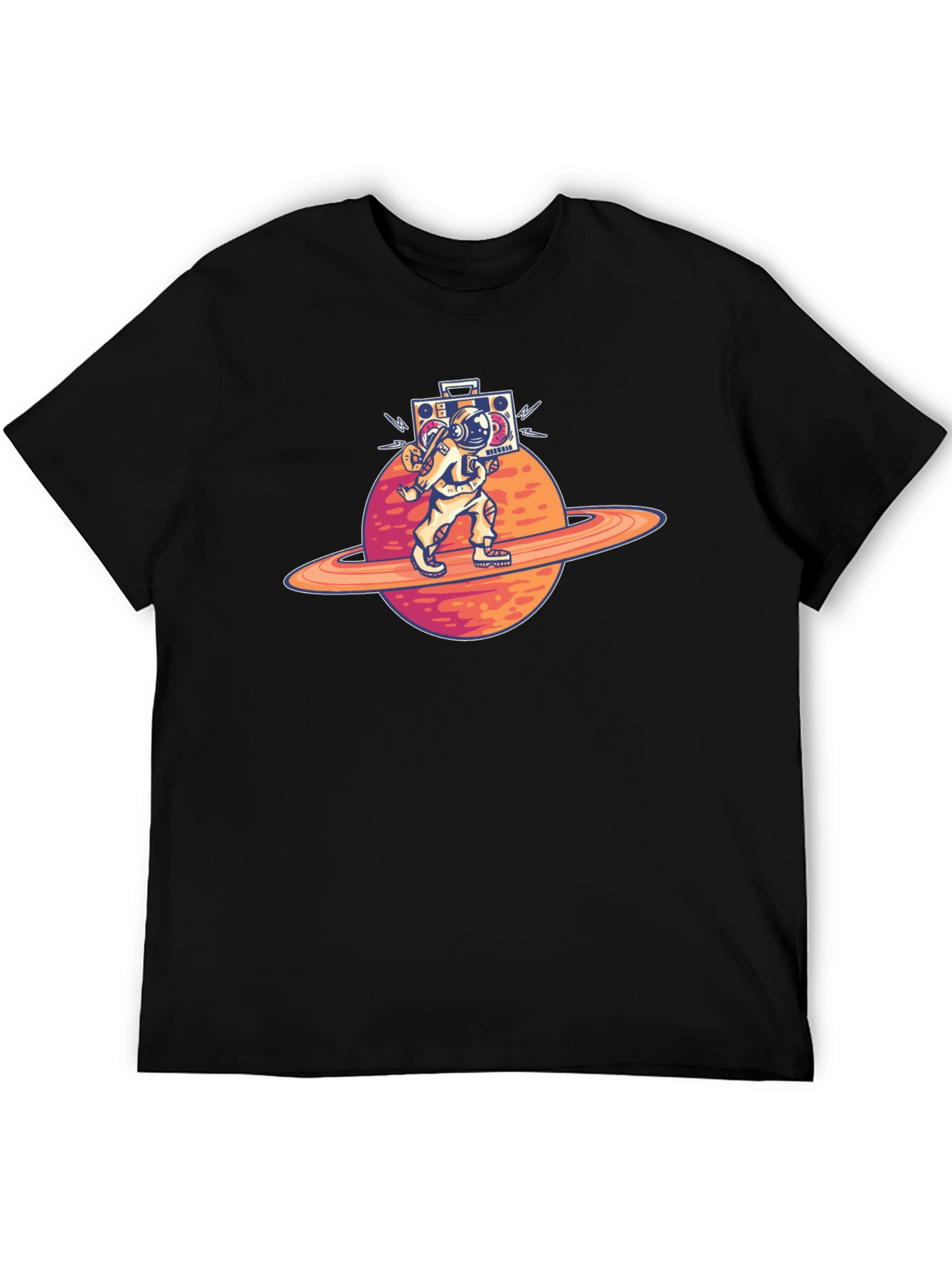 Astronaut Boombox Graphic Tee