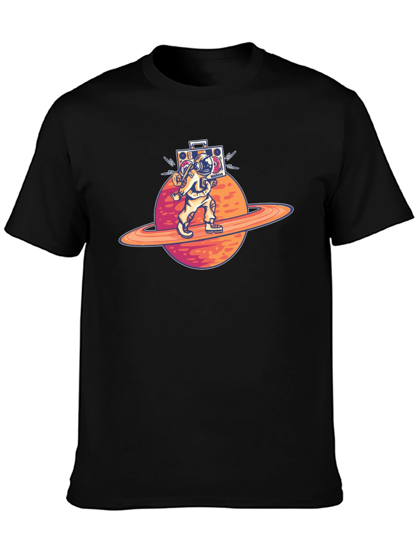 Astronaut Boombox Graphic Tee