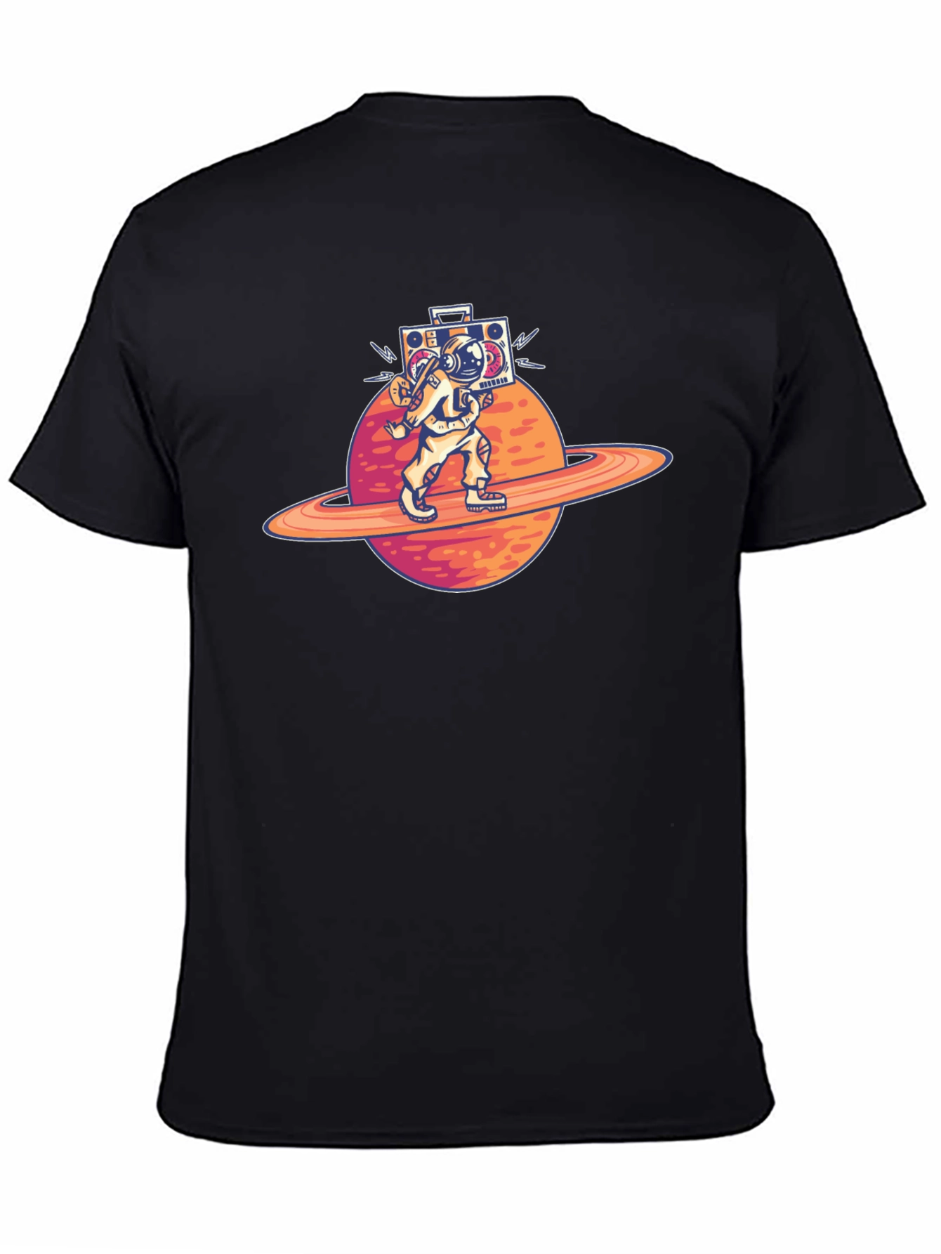 Astronaut Boombox Graphic Tee