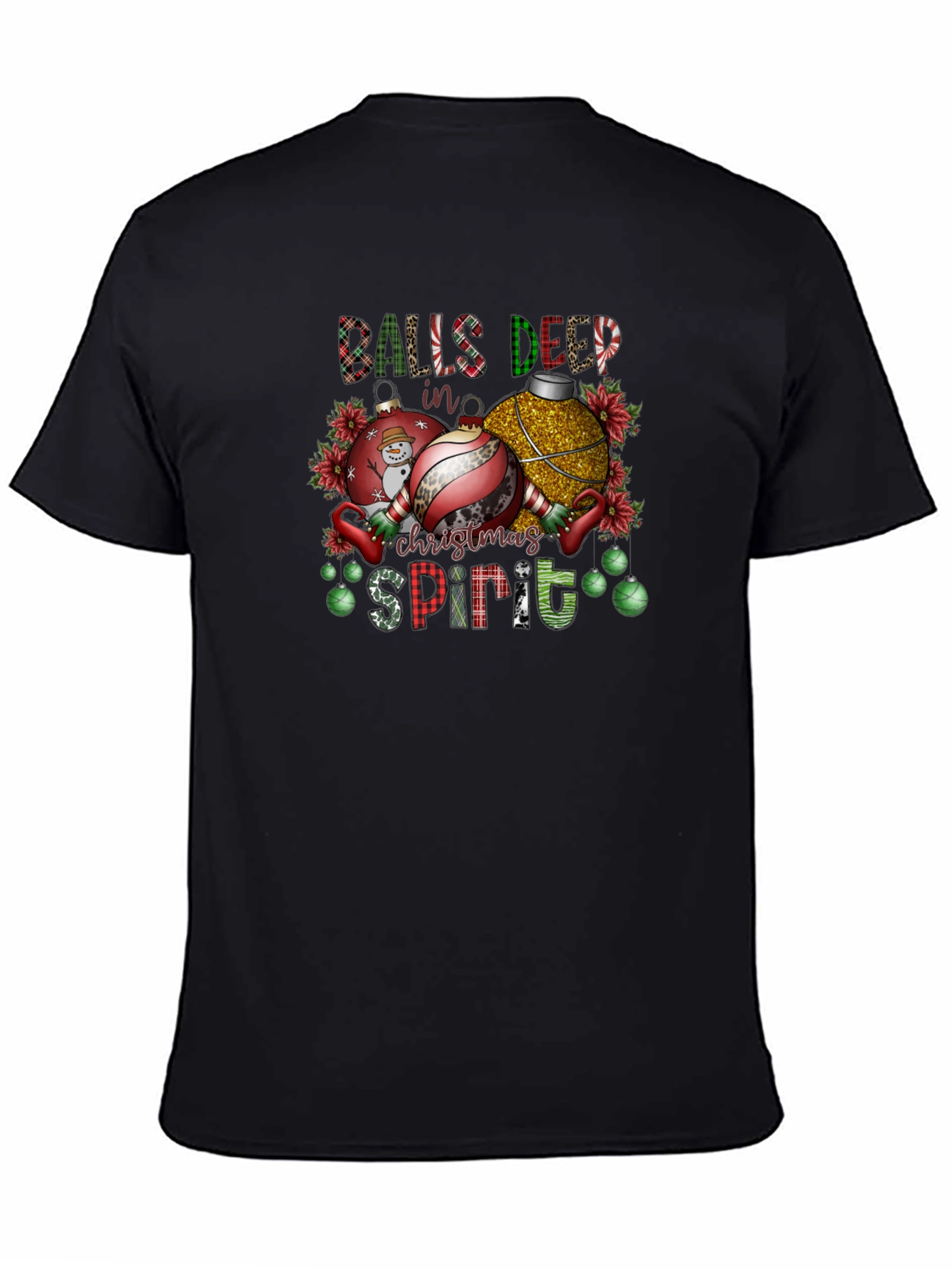 Balls Deep in Christmas Spirit T-Shirt