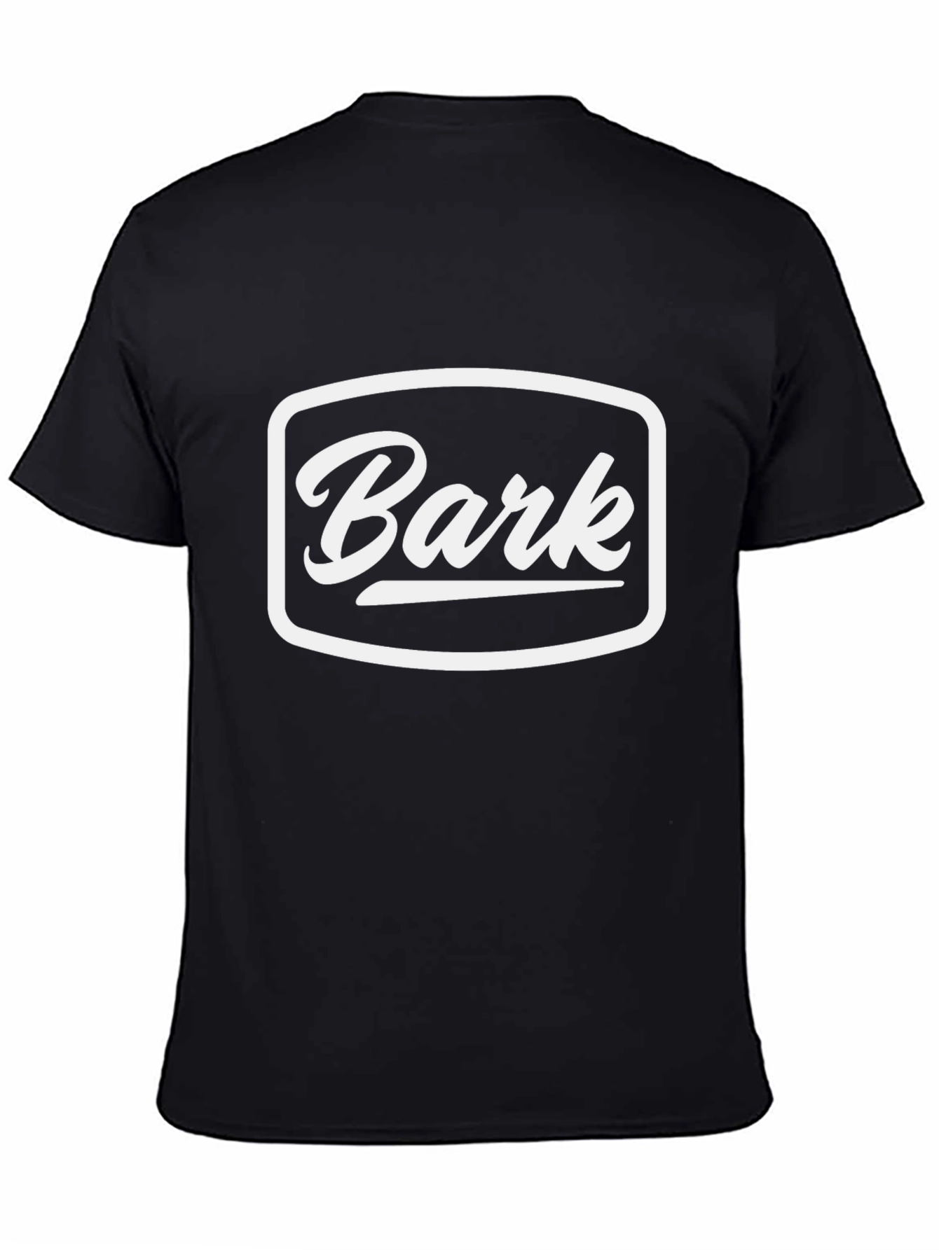 Bark Logo Graphic T-Shirt - Black