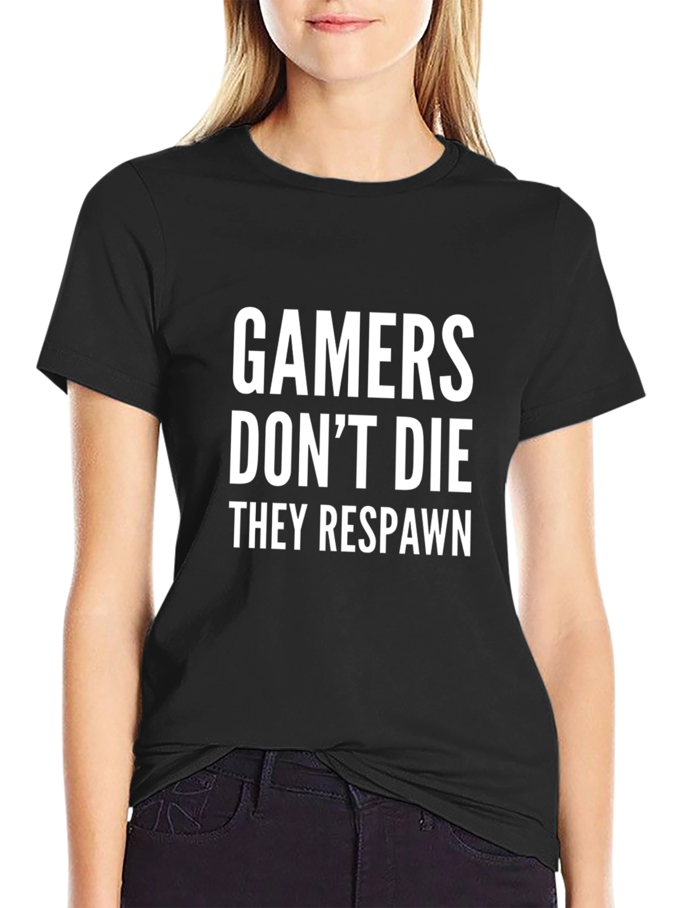 Gamers Dont Die They Respawn T-Shirt