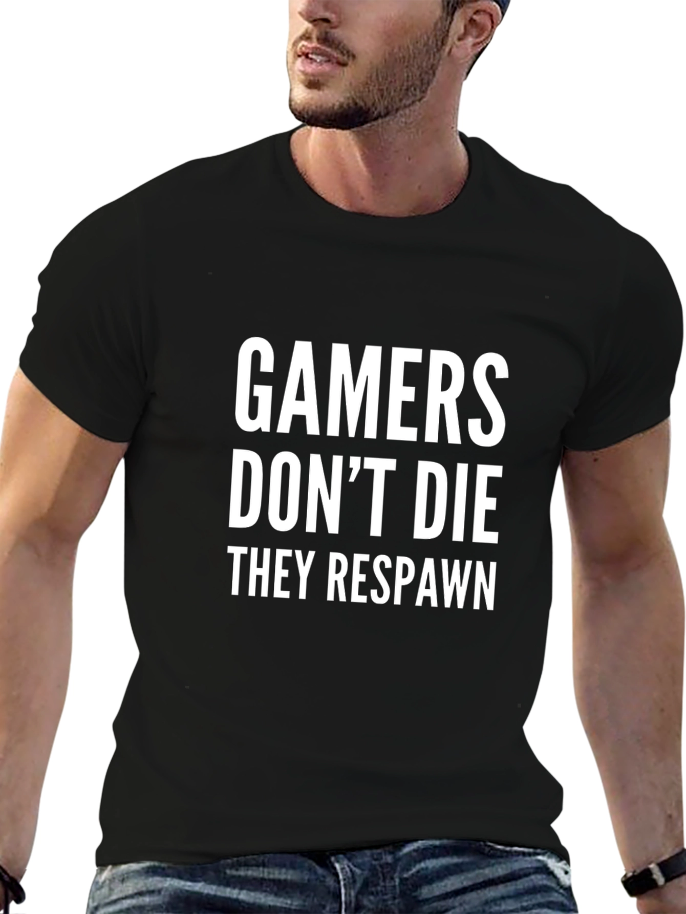 Gamers Dont Die They Respawn T-Shirt