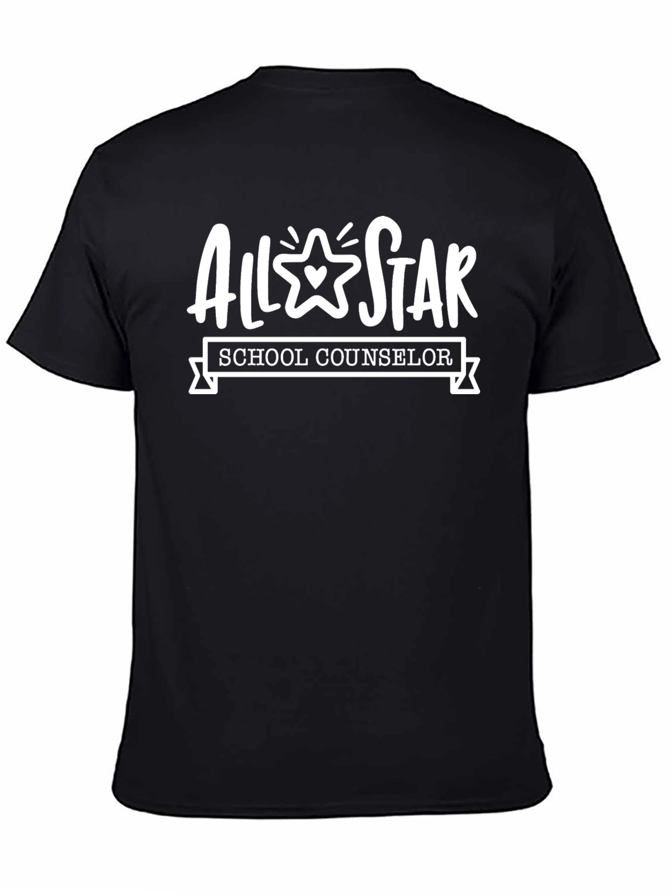 All Star School Counselor Graphic T-Shirt