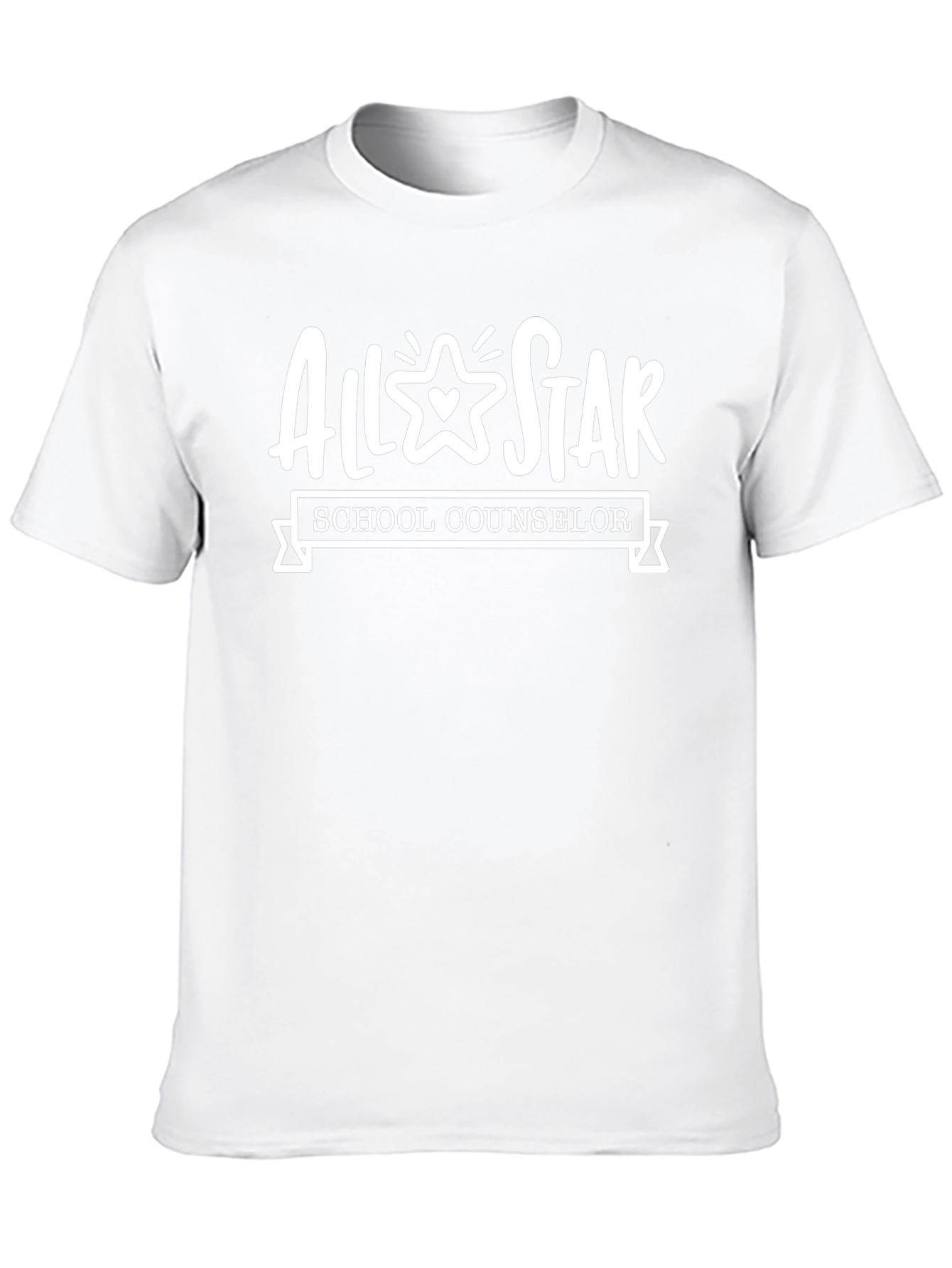 All Star School Counselor Graphic T-Shirt
