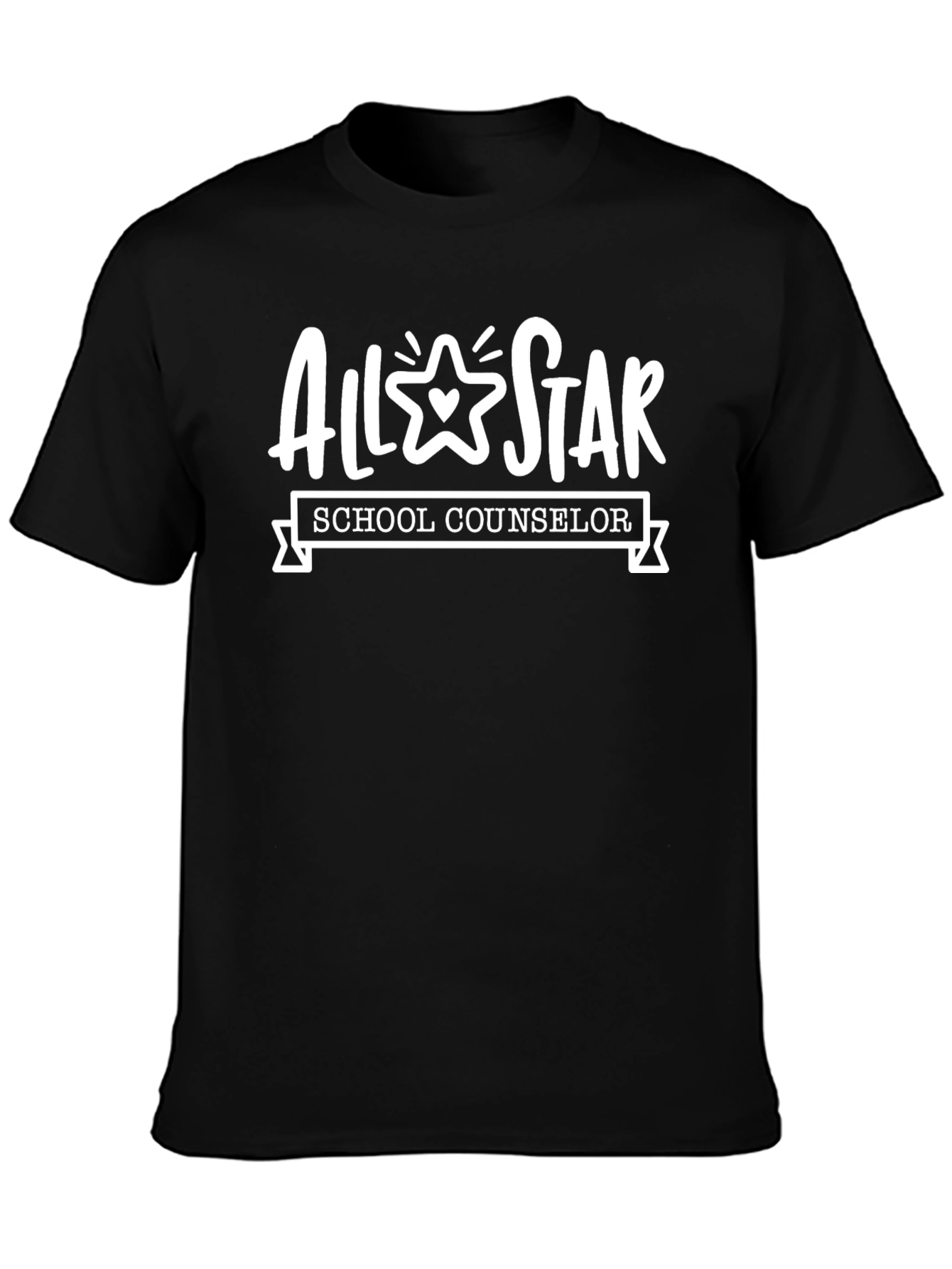 All Star School Counselor Graphic T-Shirt