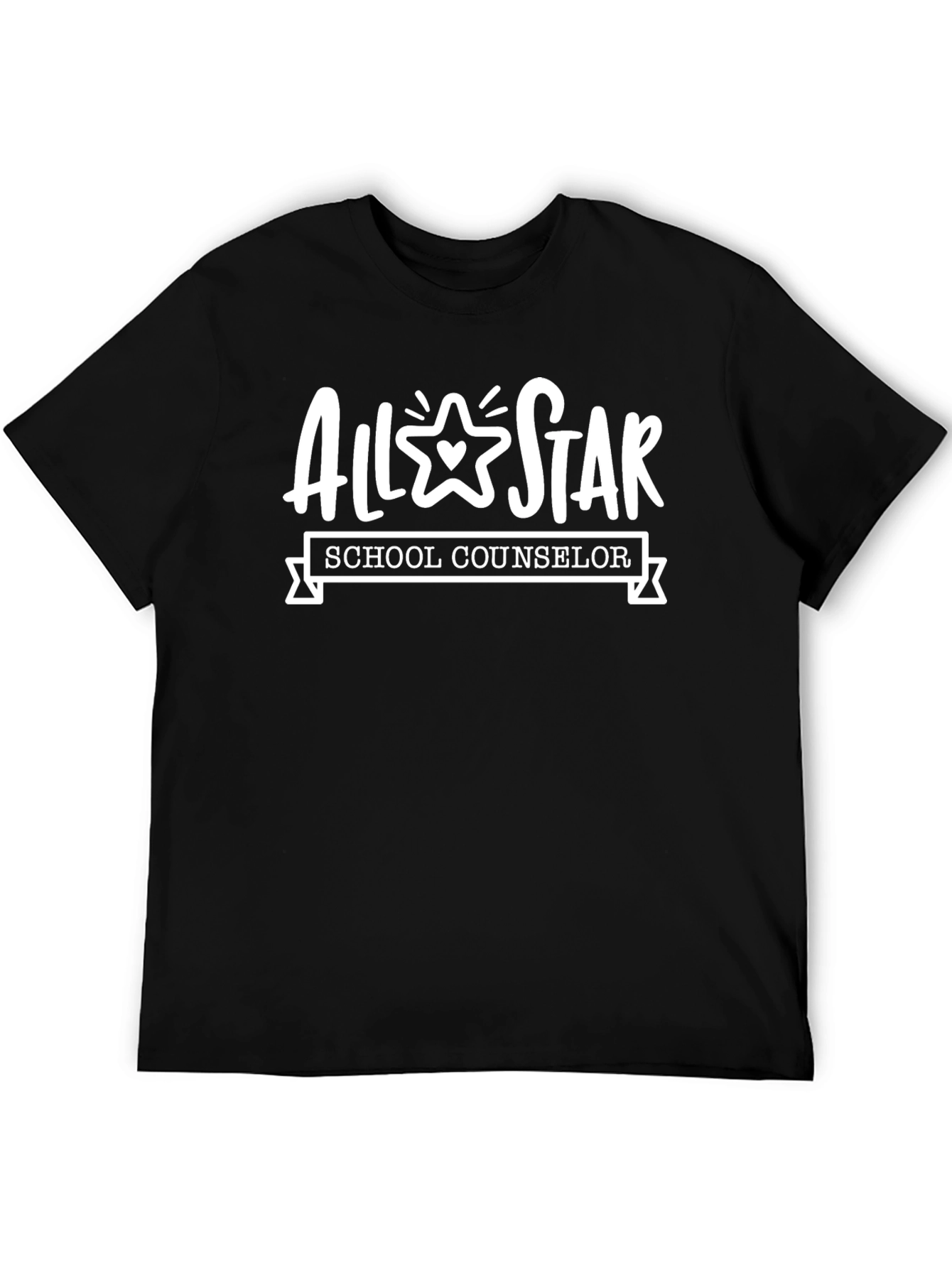 All Star School Counselor Graphic T-Shirt