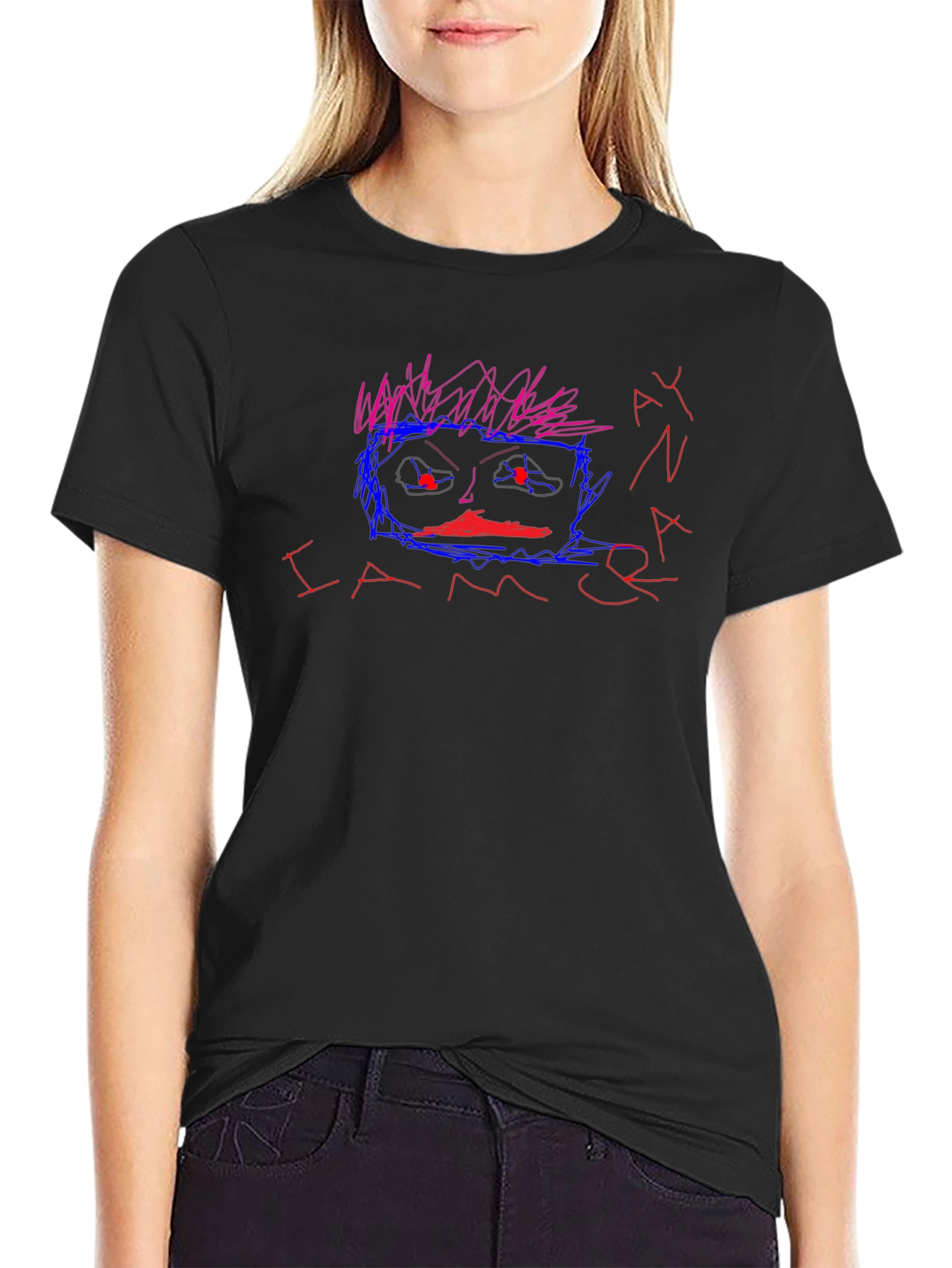I AM CRAZY Graphic T-Shirt