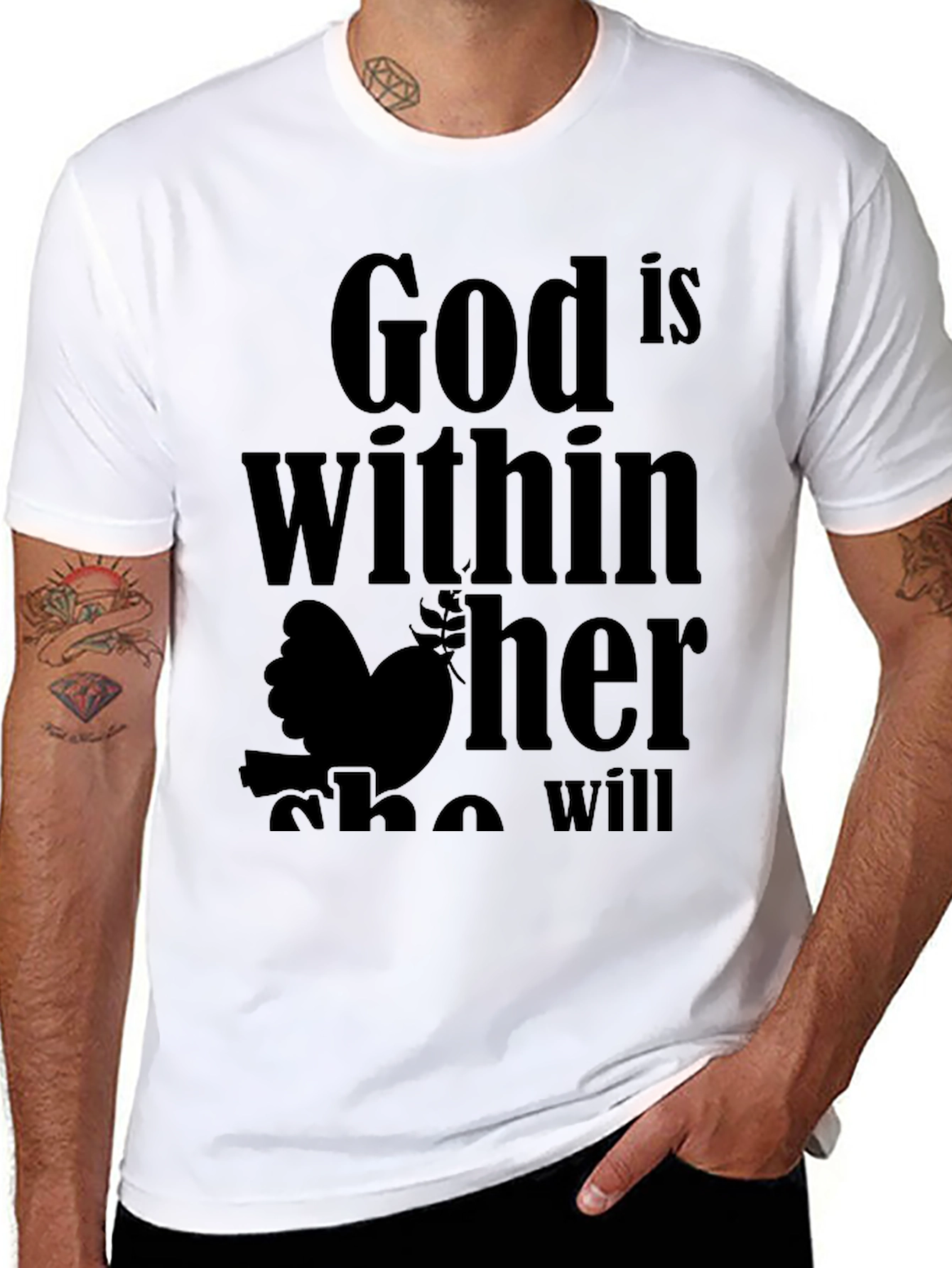 God is Within Her T-Shirt