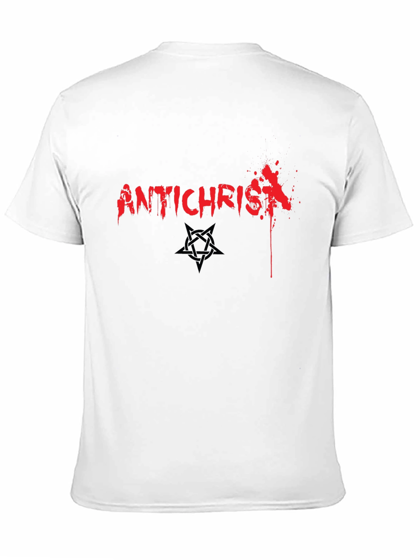 Antichrist Graphic Tee - Edgy Streetwear