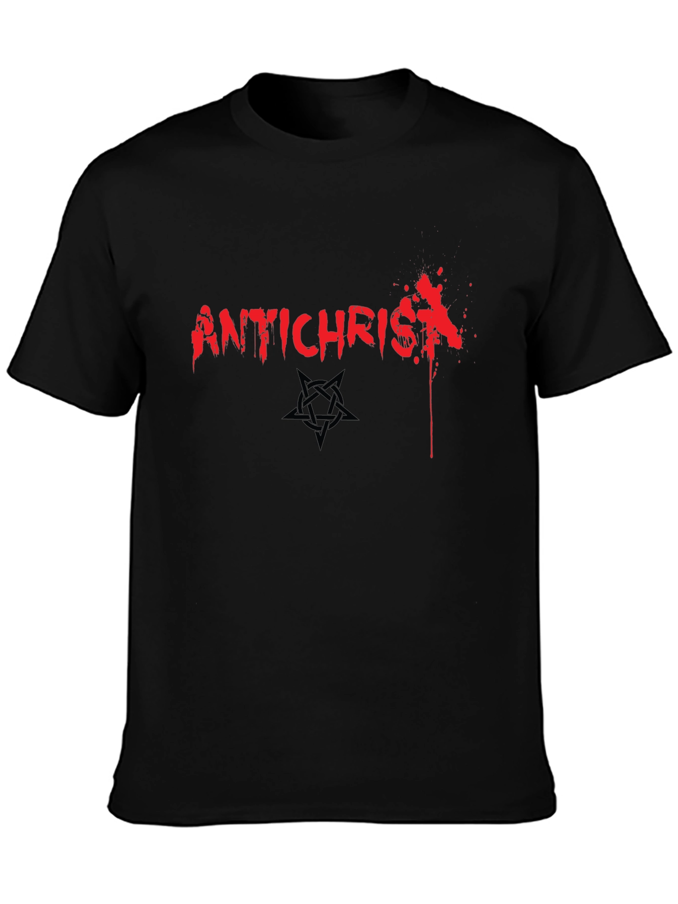 Antichrist Graphic Tee - Edgy Streetwear
