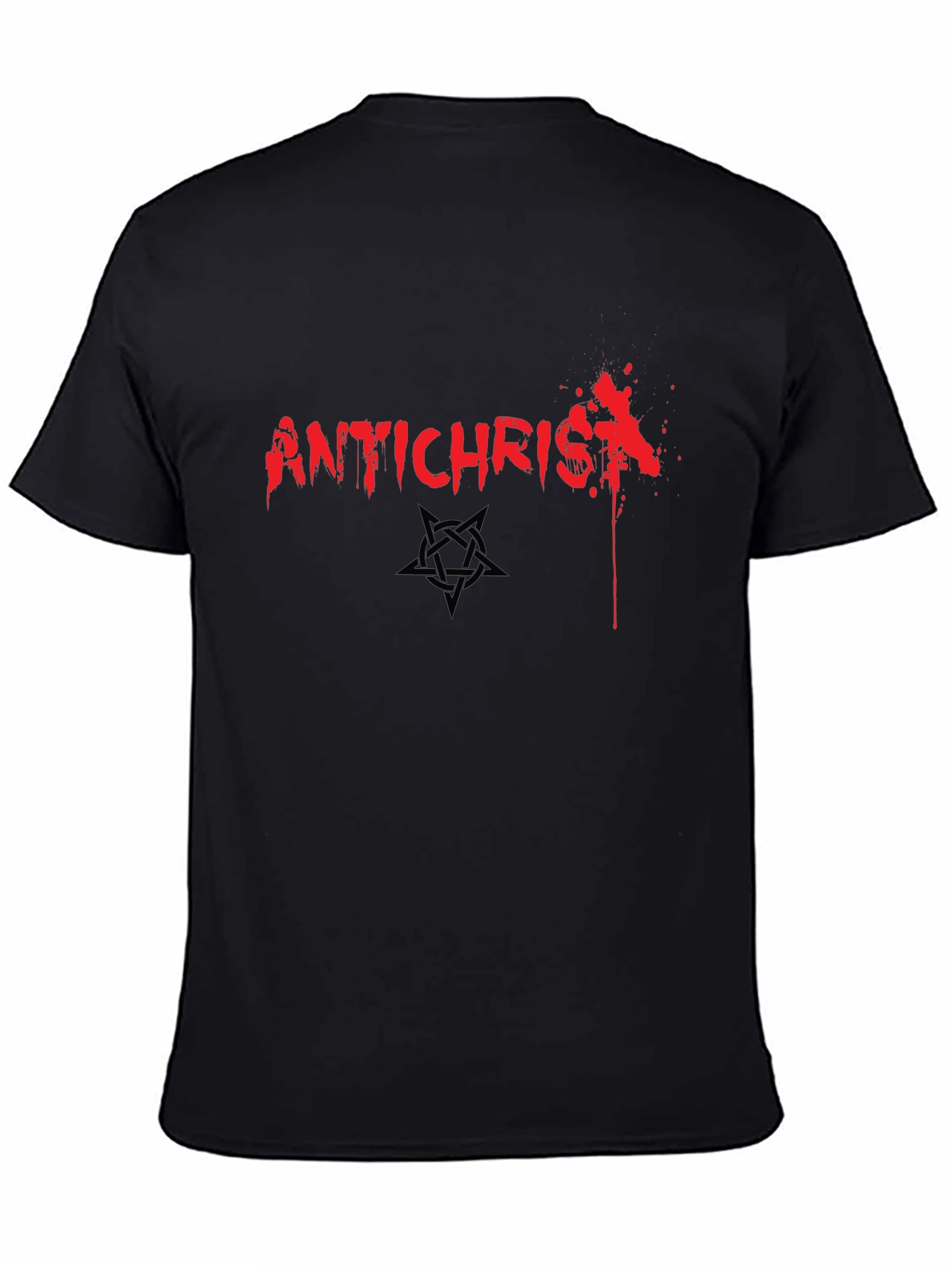 Antichrist Graphic Tee - Edgy Streetwear