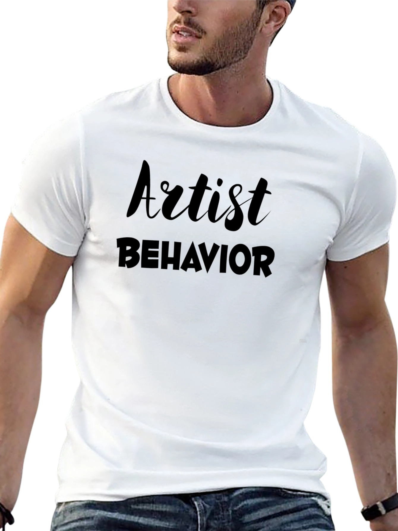 Artist Behavior Black T-Shirt