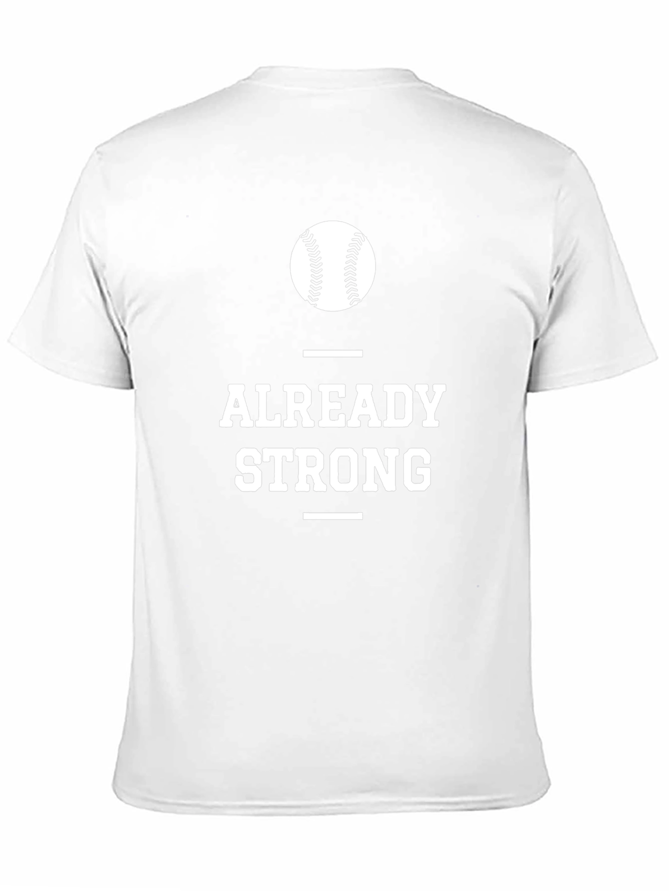 Already Strong Baseball Graphic Tee
