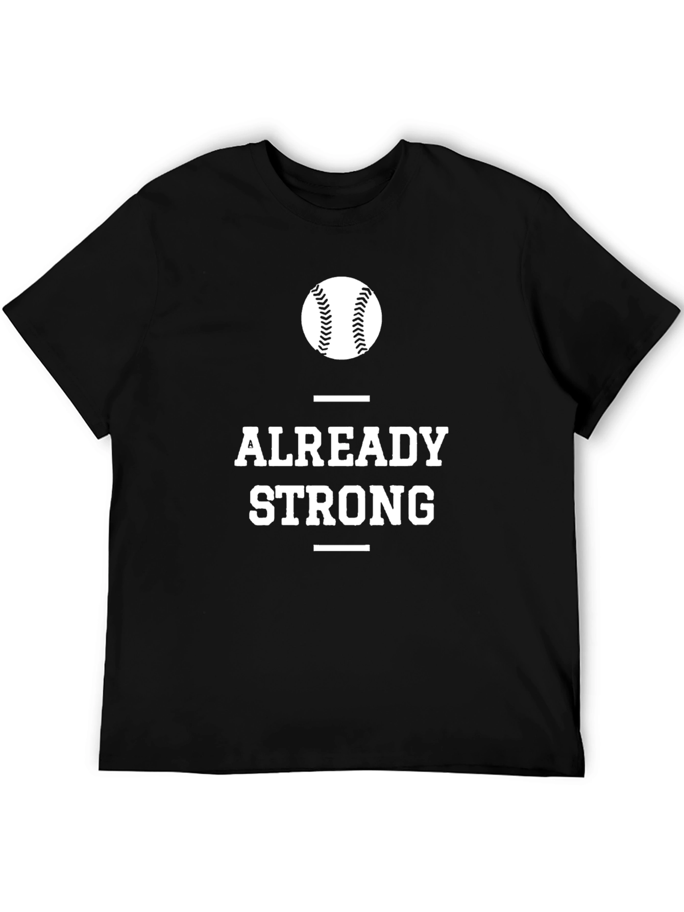Already Strong Baseball Graphic Tee