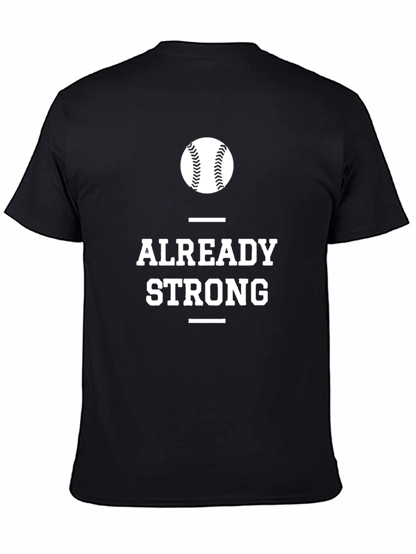 Already Strong Baseball Graphic Tee