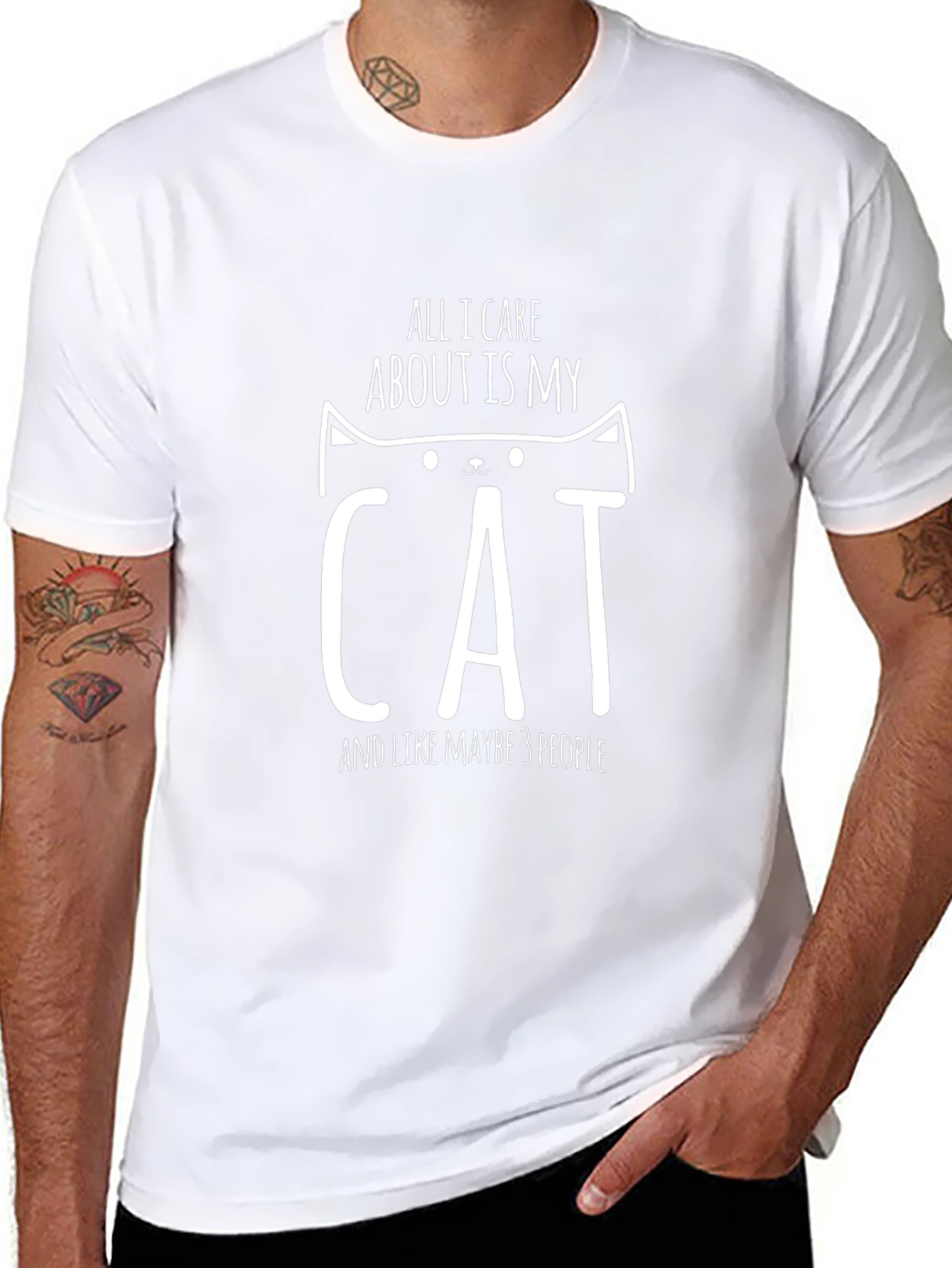All I Care About Is My Cat T-Shirt