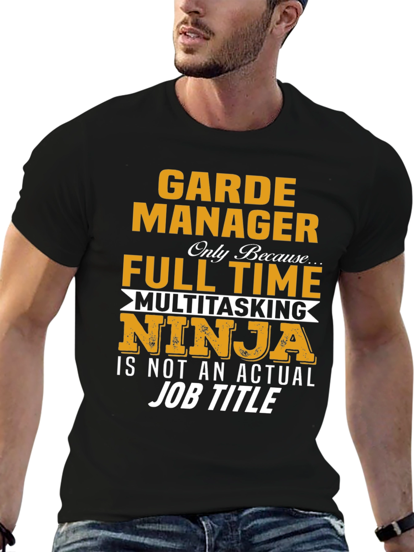 Garde Manager Multitasking Ninja Job T-Shirt