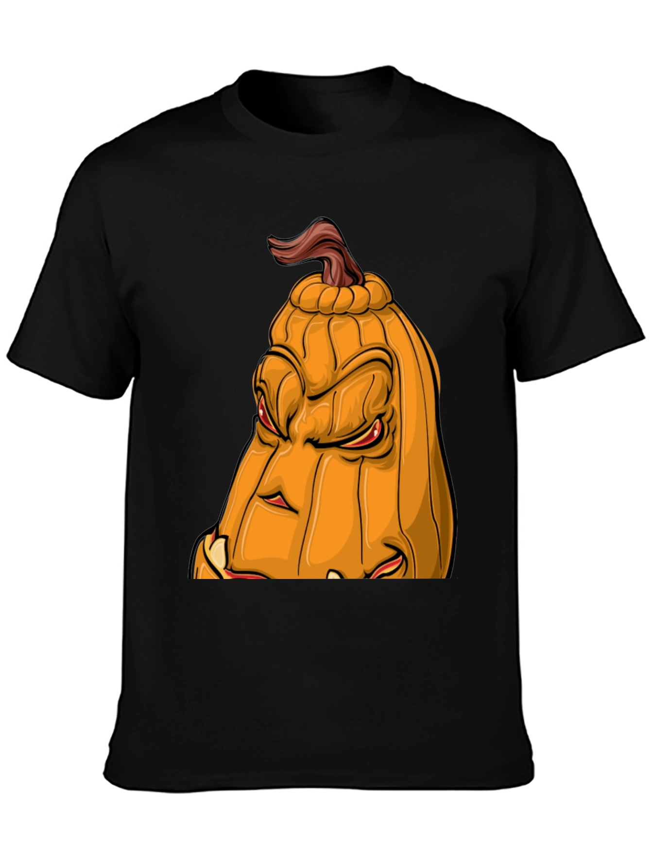 Halloween Pumpkin Face T-Shirt - Spooky Season Apparel