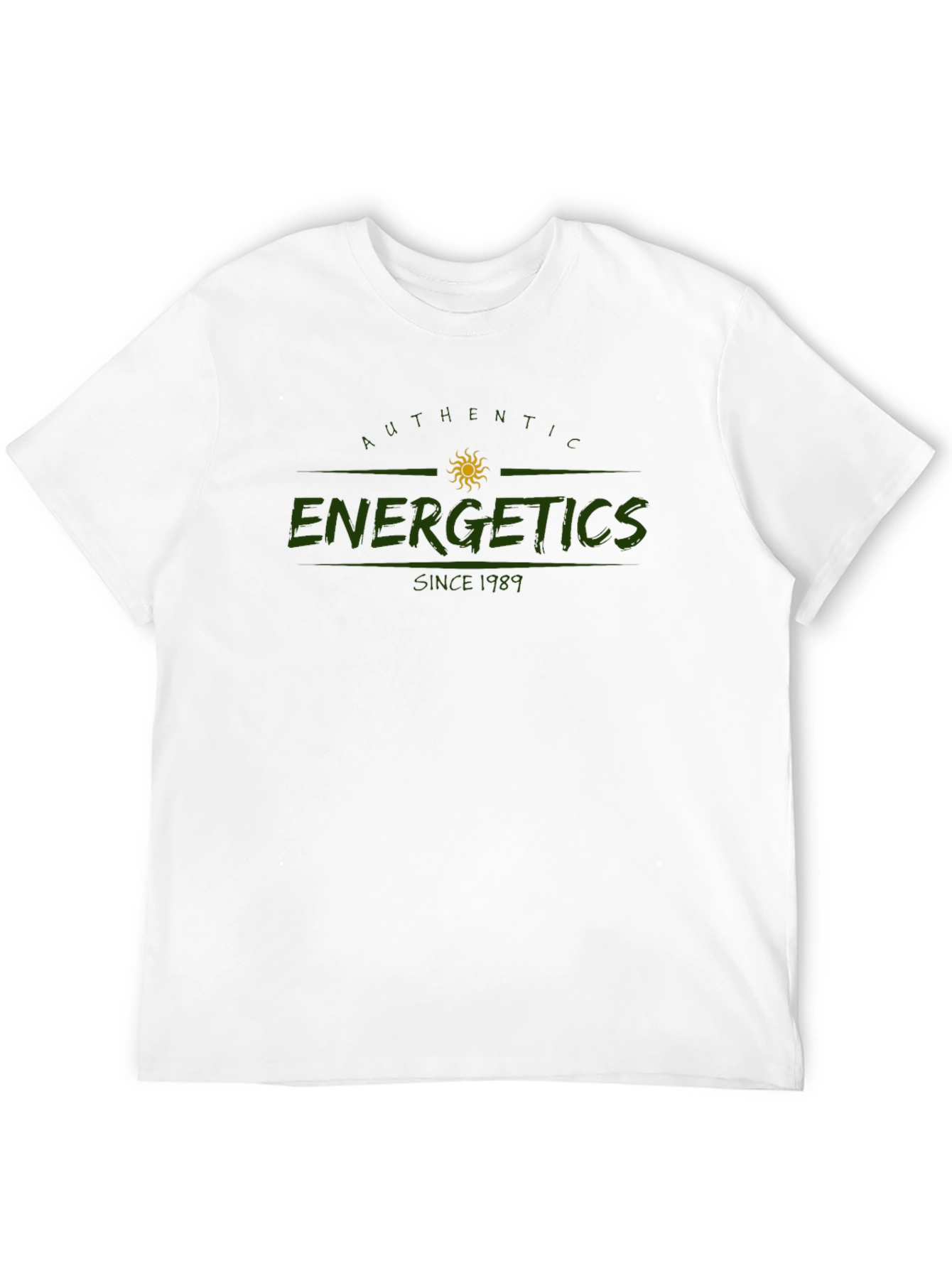 Authentic Energetics T-Shirt Since 1989 Black