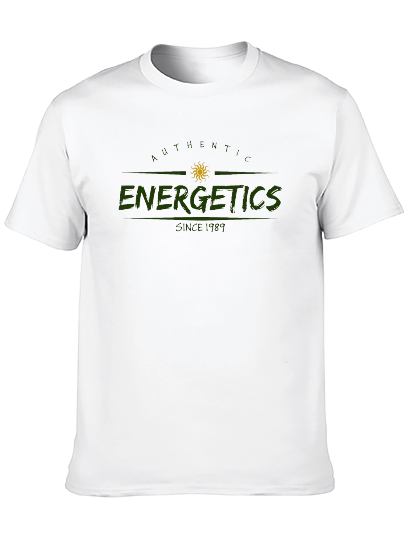 Authentic Energetics T-Shirt Since 1989 Black