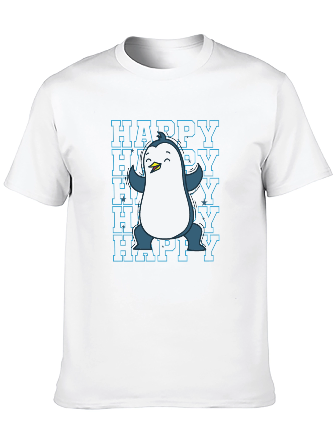 Happy Penguin Graphic Tee