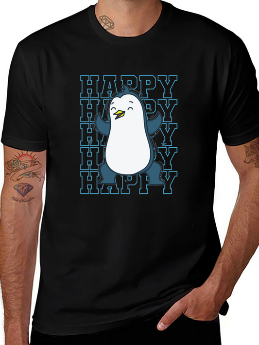 Happy Penguin Graphic Tee