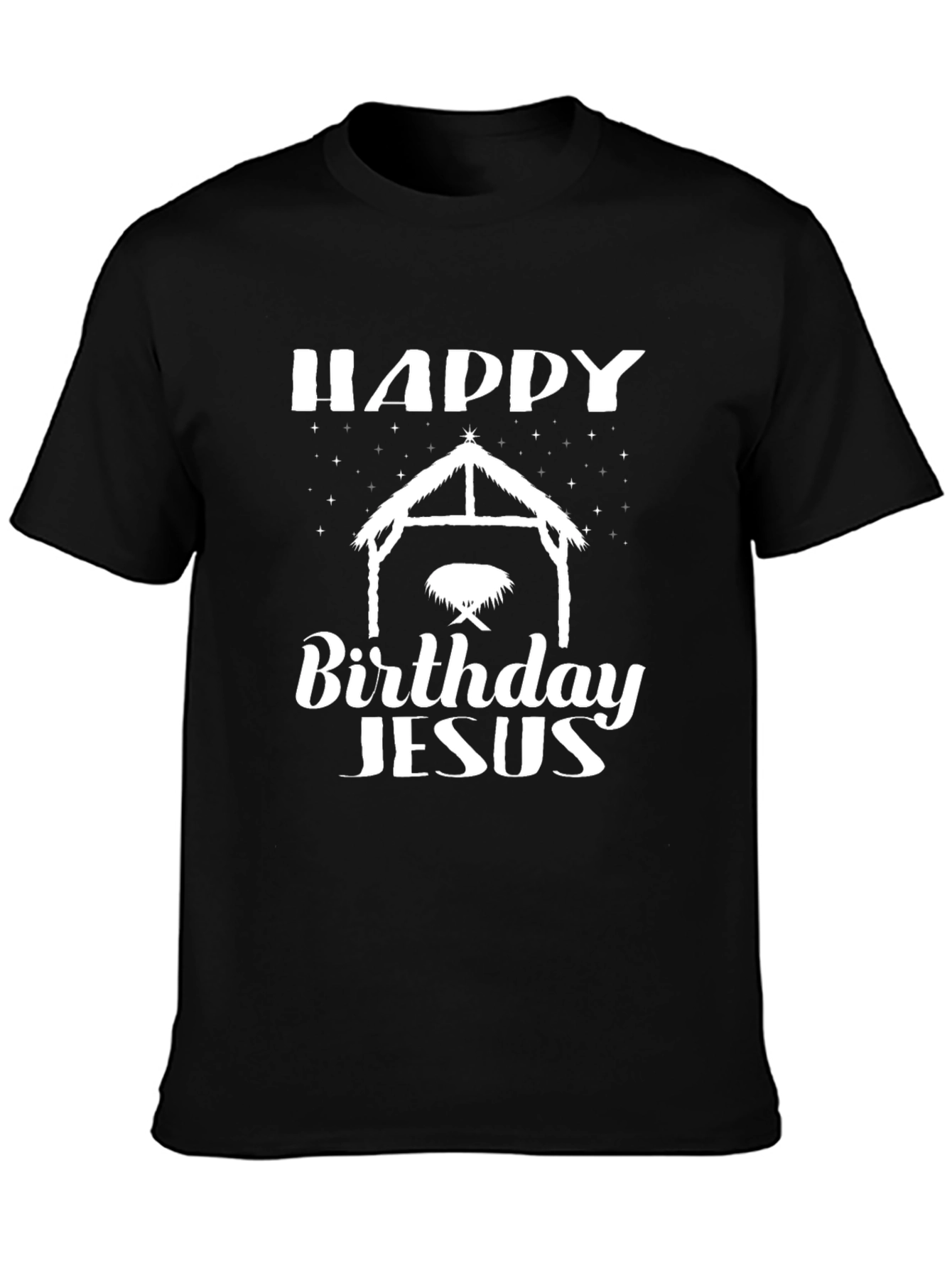 Happy Birthday Jesus Graphic Tee