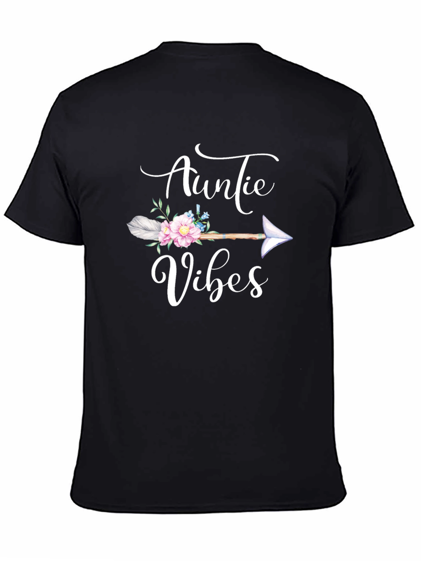 Auntie Vibes Graphic Tee - Arrow Design