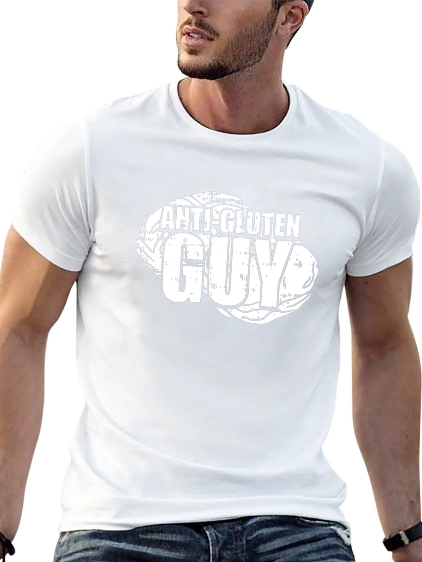 Anti-Gluten Guy T-Shirt - Novelty Tee