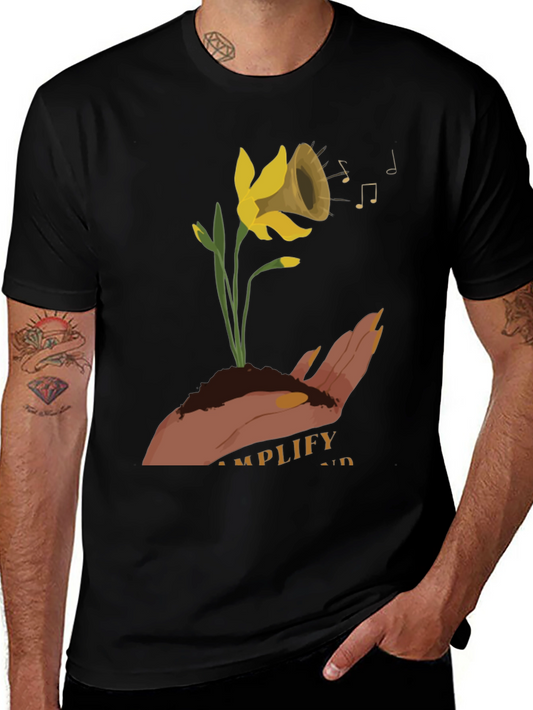 Amplify Sound Flower Graphic Tee