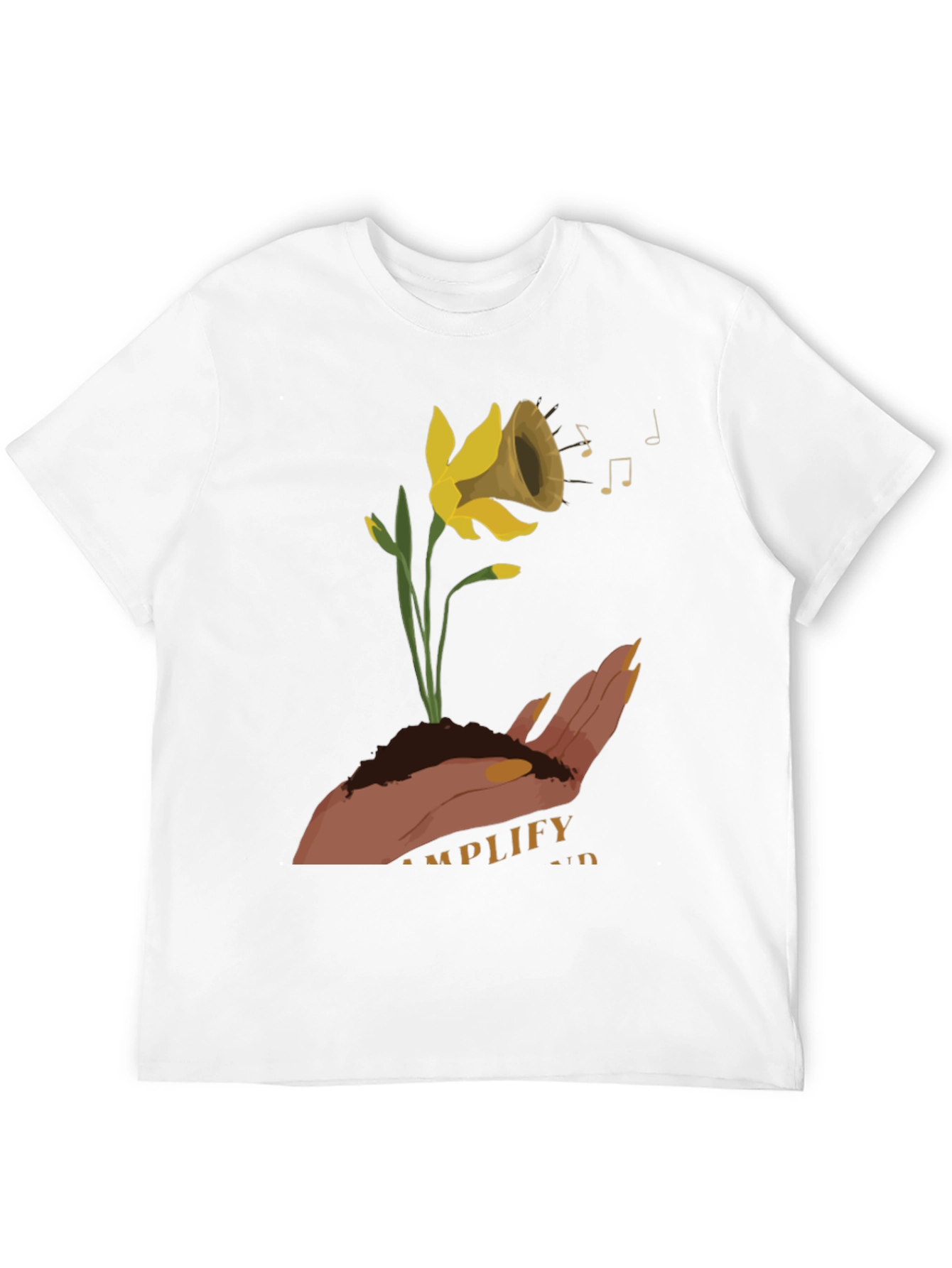 Amplify Sound Flower Graphic Tee