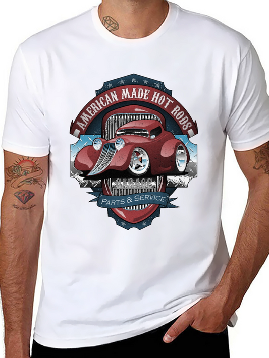 American Made Hot Rods T-Shirt - Parts & Service
